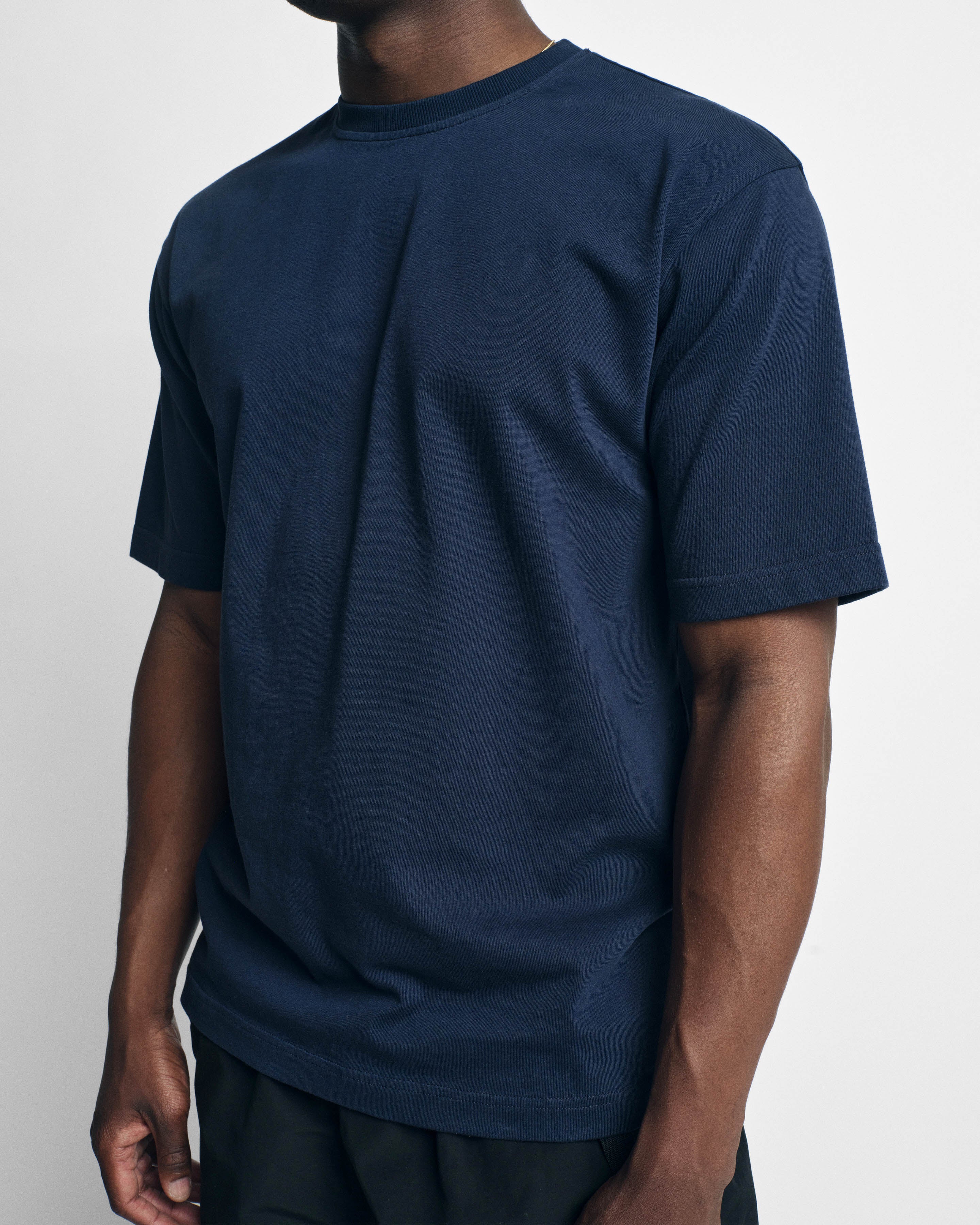ALY TEE - MIDNIGHT NAVY 7.75 oz. ALL SEASON COTTON JERSEY