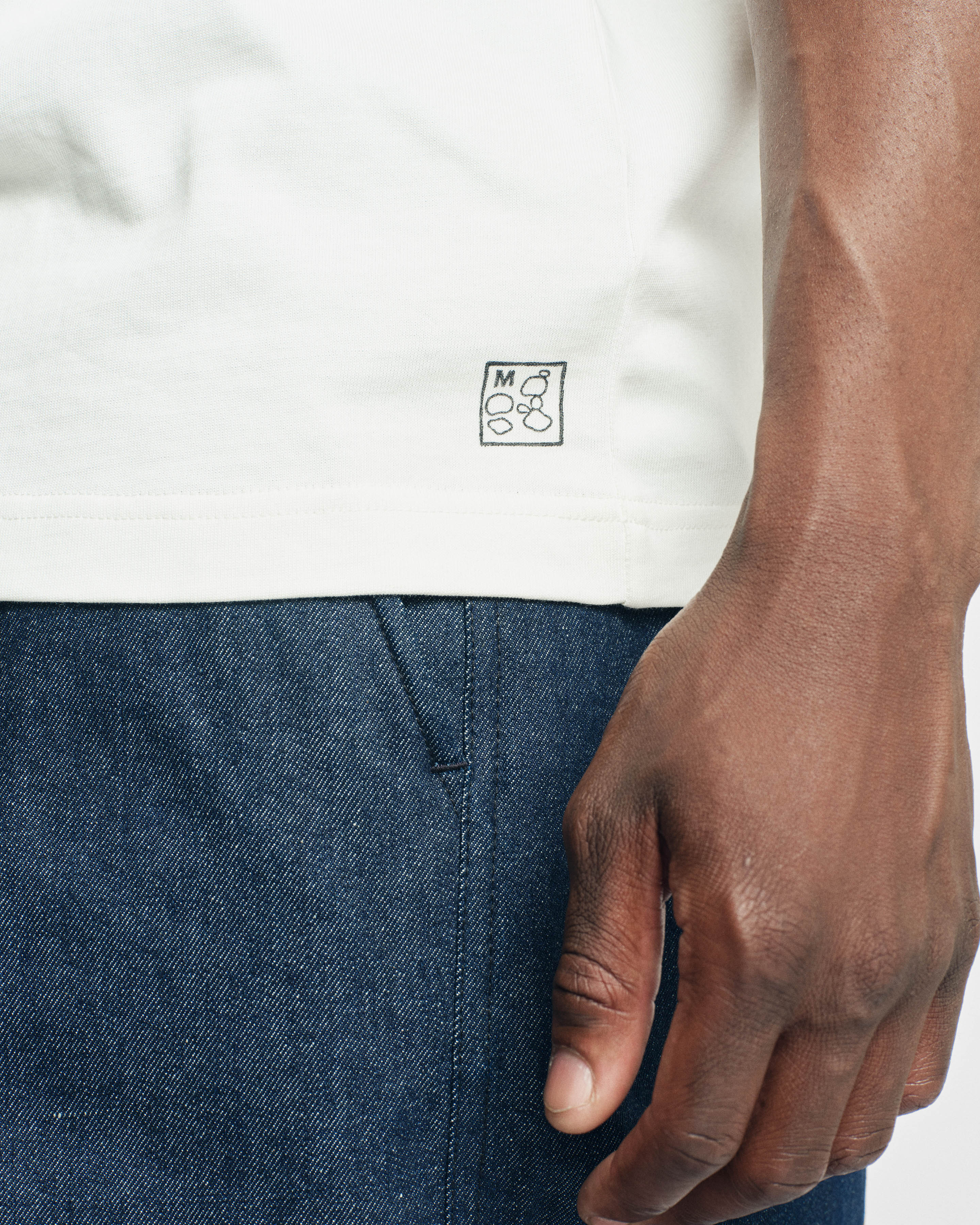 ALY TEE - WHITE 7.75 oz. ALL SEASON COTTON JERSEY