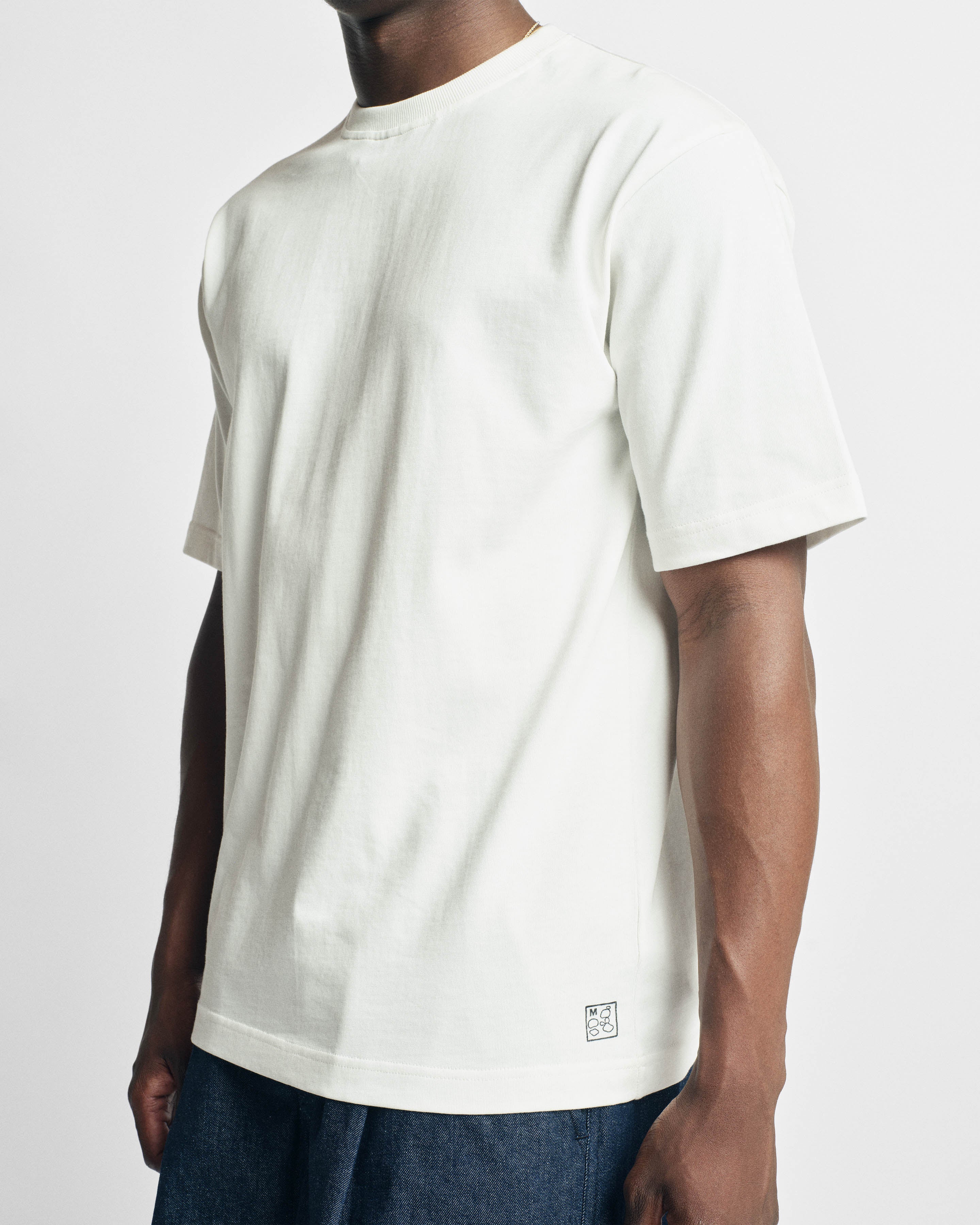 ALY TEE - WHITE 7.75 oz. ALL SEASON COTTON JERSEY
