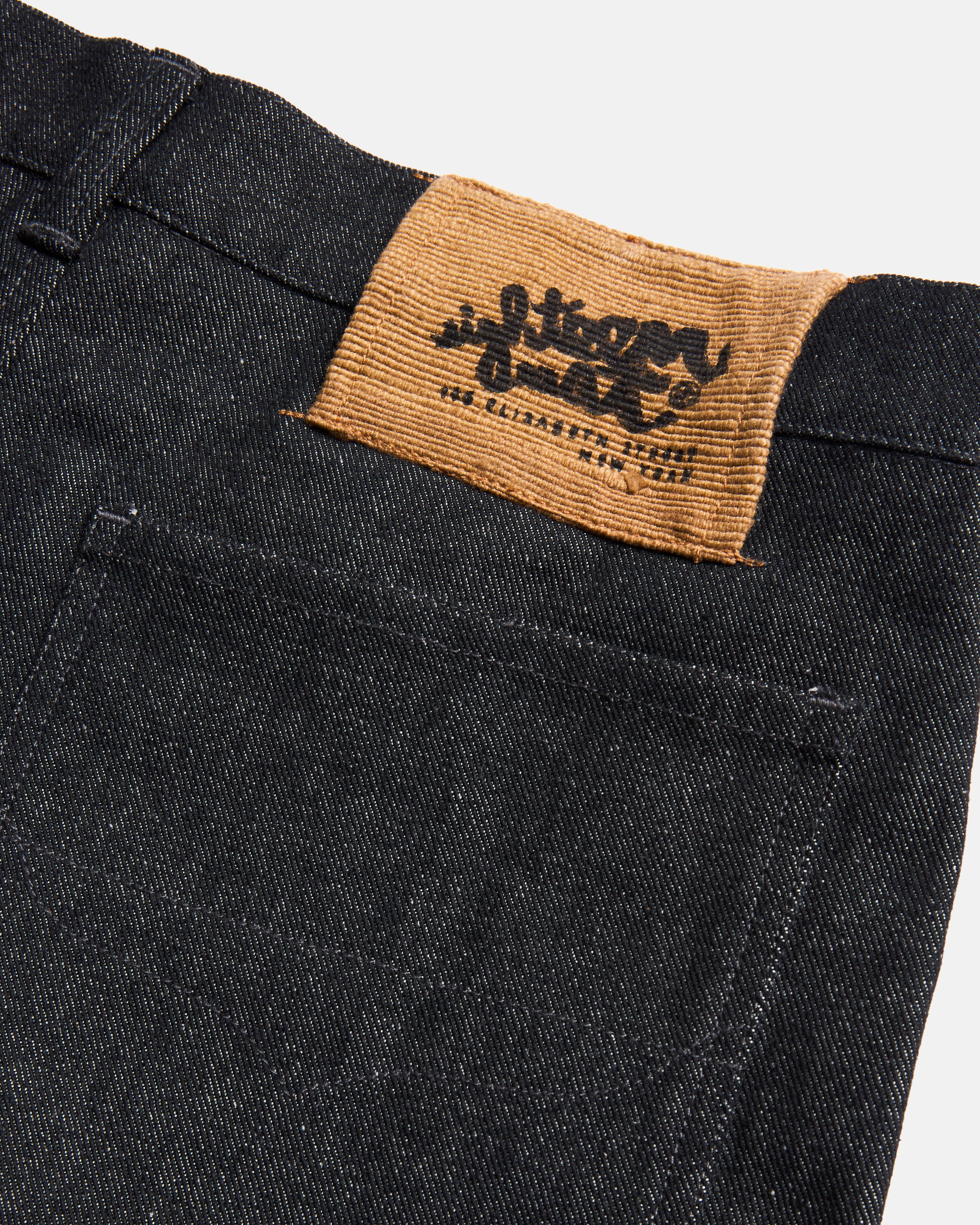 TENNER 5 POCKET JEAN - BLACK 13oz INDIAN RAW DENIM