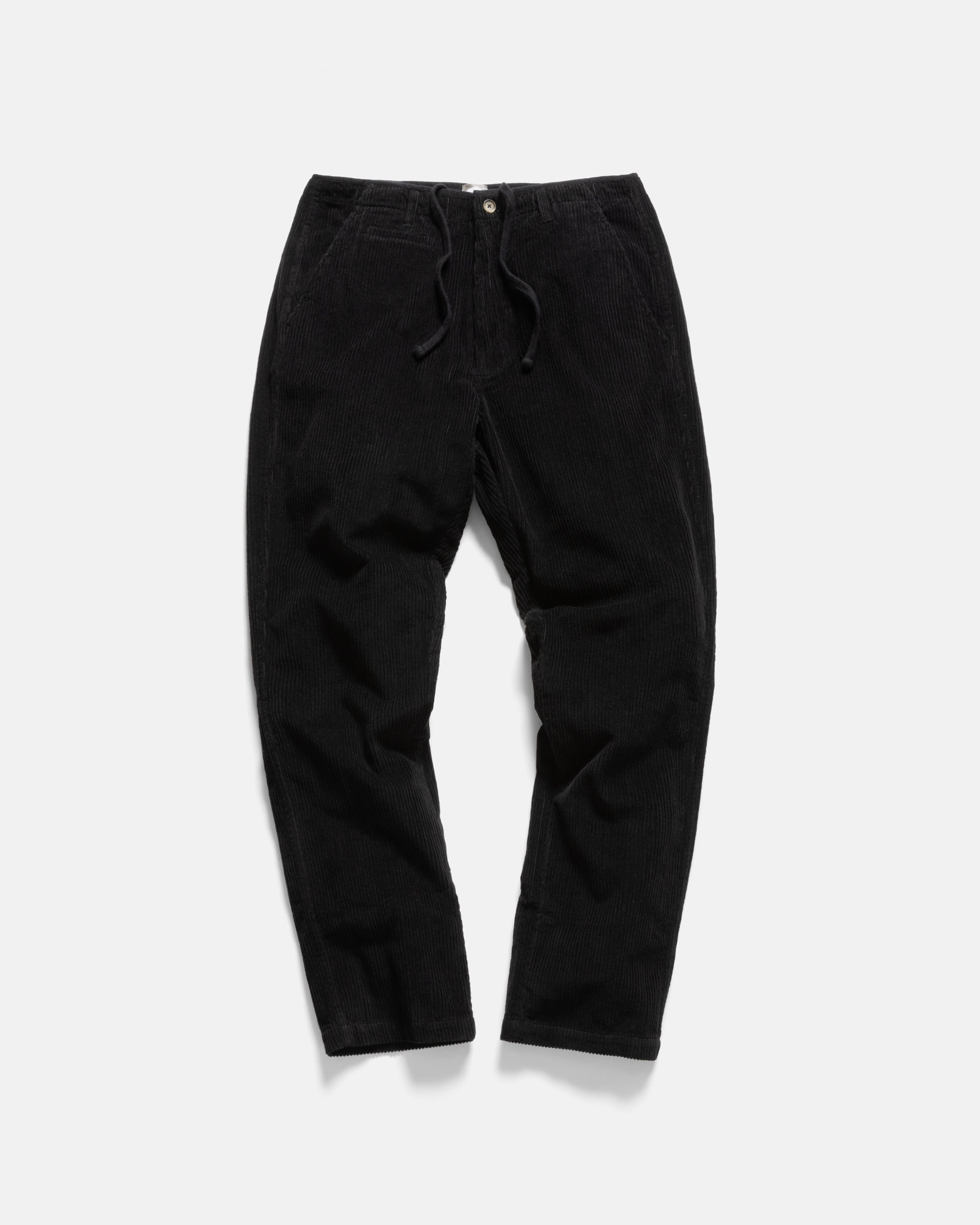 SHELTER PANT - BLACK COTTON CORDUROY – 18 East