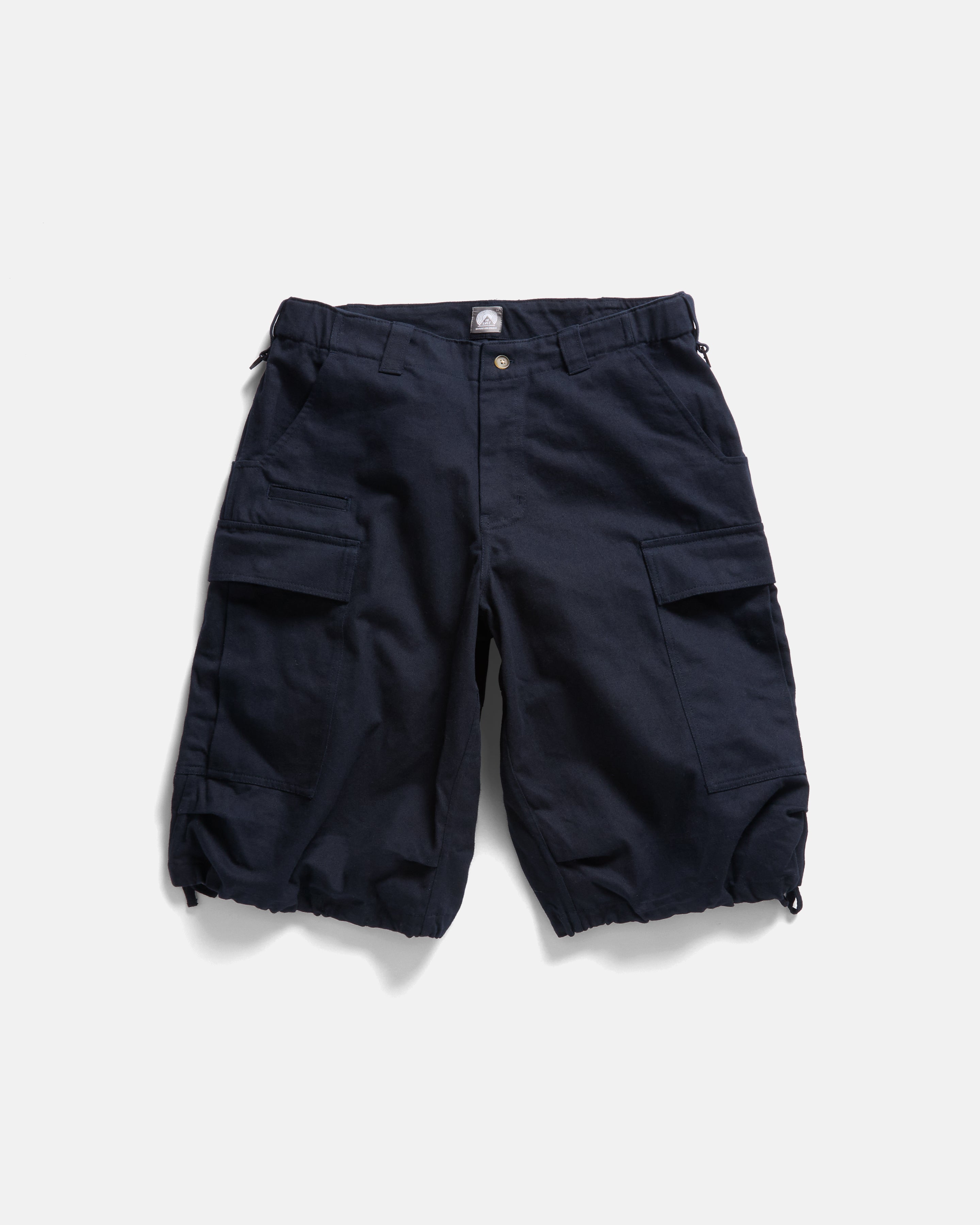 TAC CARGO SHORT - MIDNIGHT NAVY HEAVY COTTON TWILL – 18 East