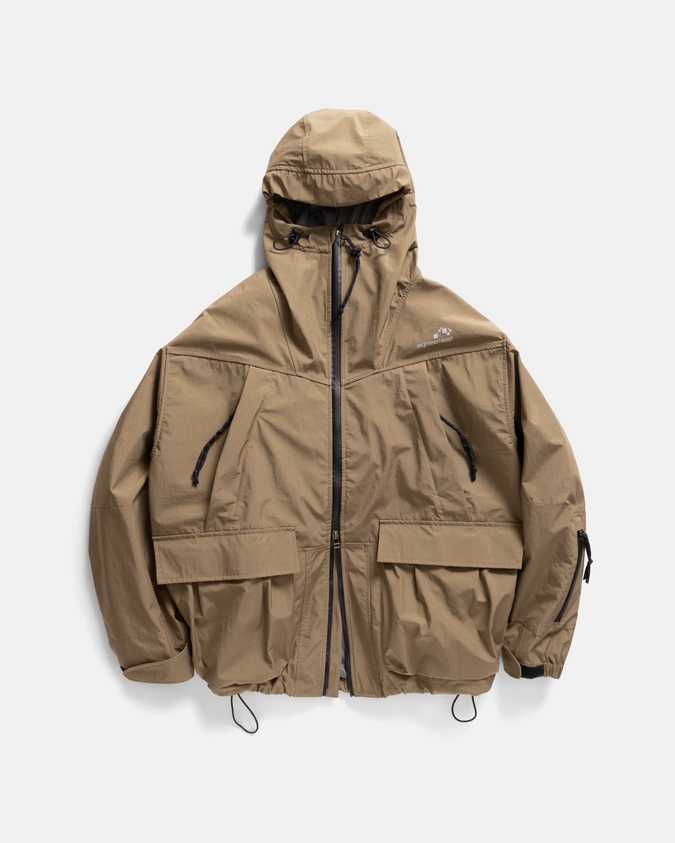 断*。様 HYKE NYLON HOODED COATED - SHELL PA HYKE NYLON HOODED COATED-SHELL PARKA