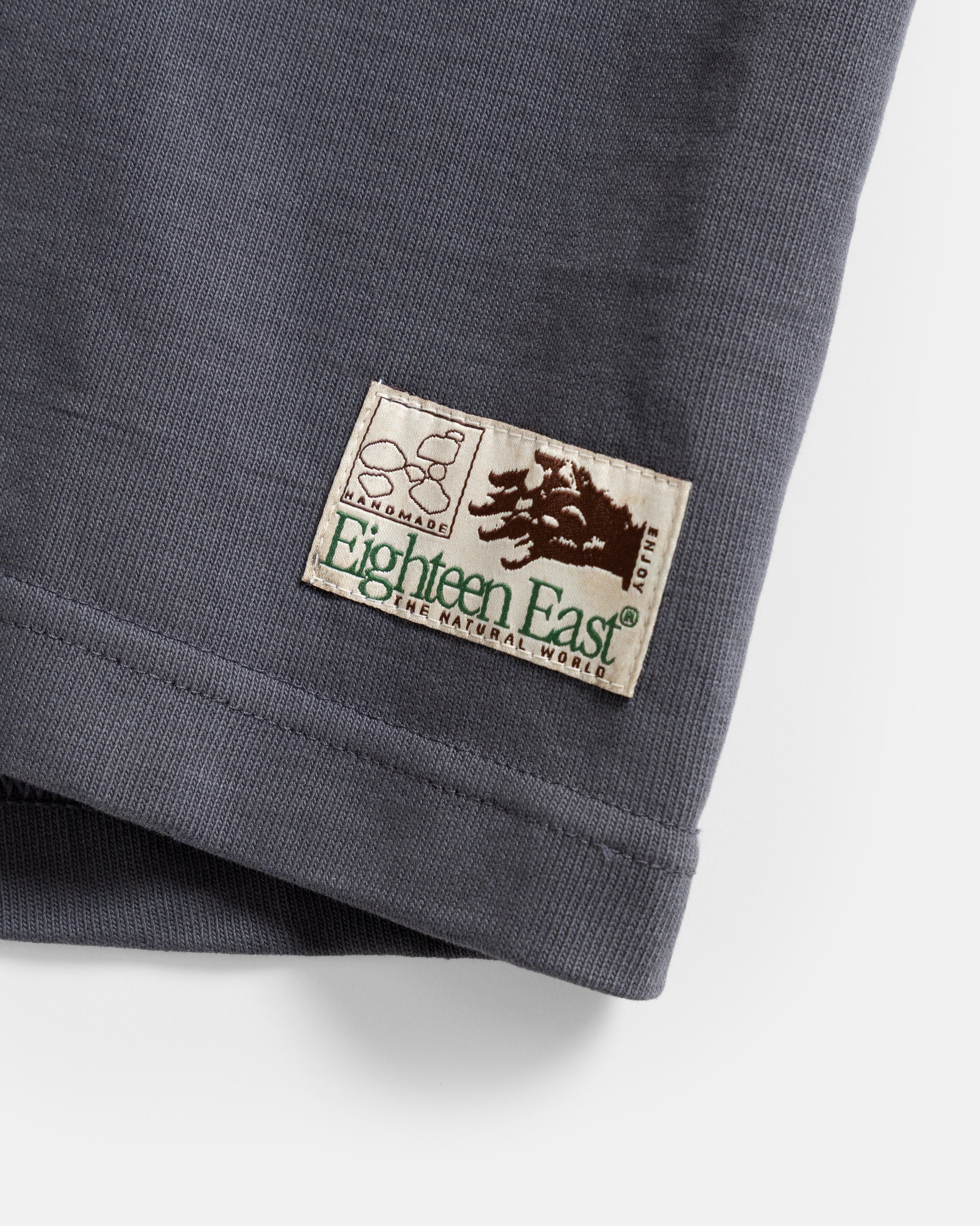 GRAHAME BIG TEE - TURBULENCE SLATE HEAVYWEIGHT COTTON JERSEY