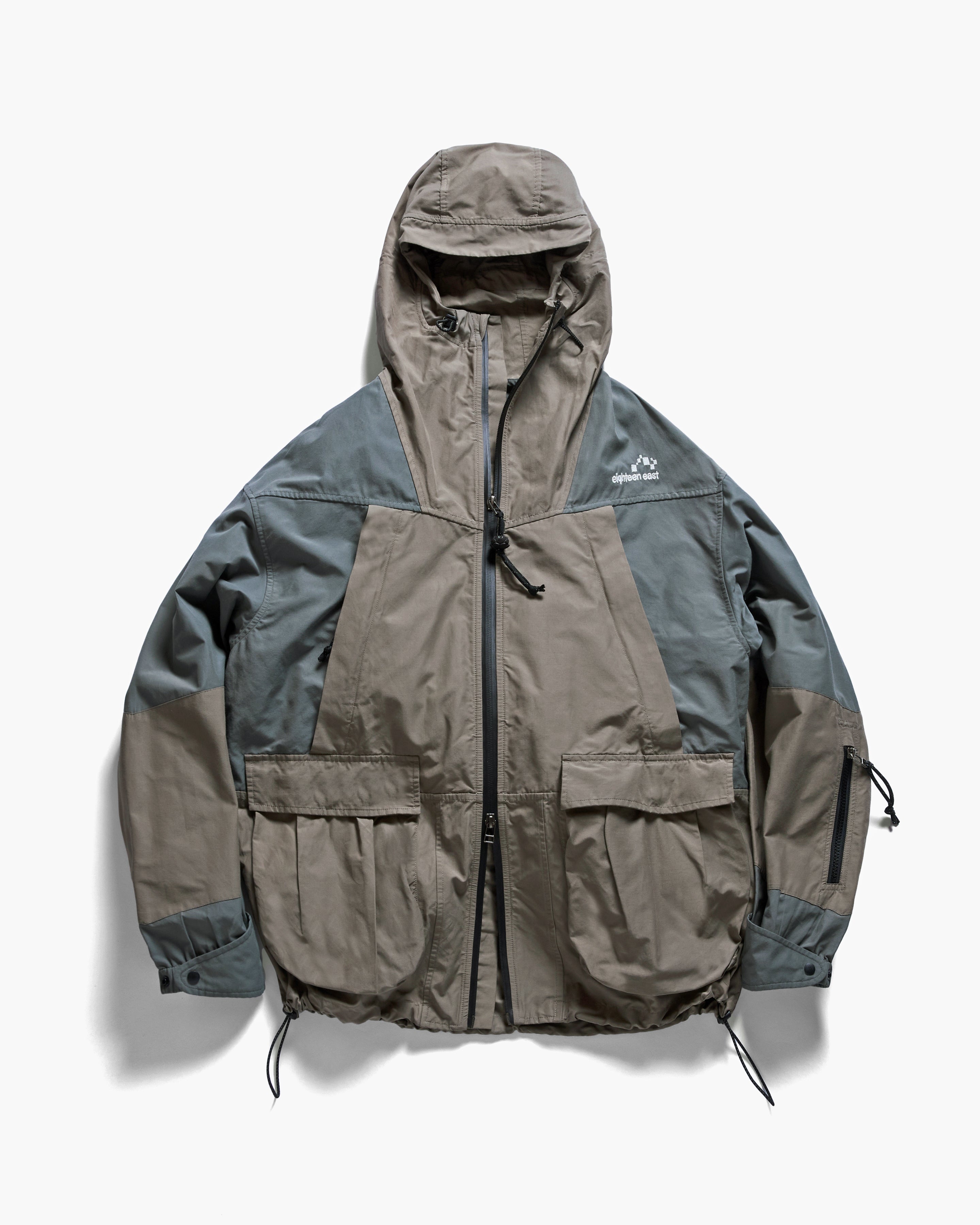 CASCADE OUTDOOR PROTECTION SYSTEM HOODED SHELL - BARELY SAGE