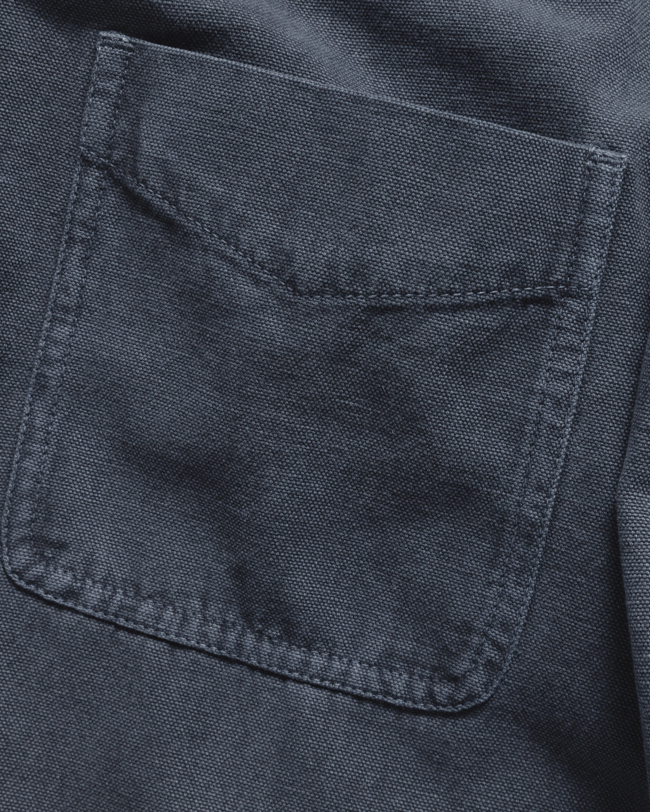 JESPER VINTAGE BUTTON DOWN SHIRT - NAVY PIGMENT DYED OXFORD CLOTH