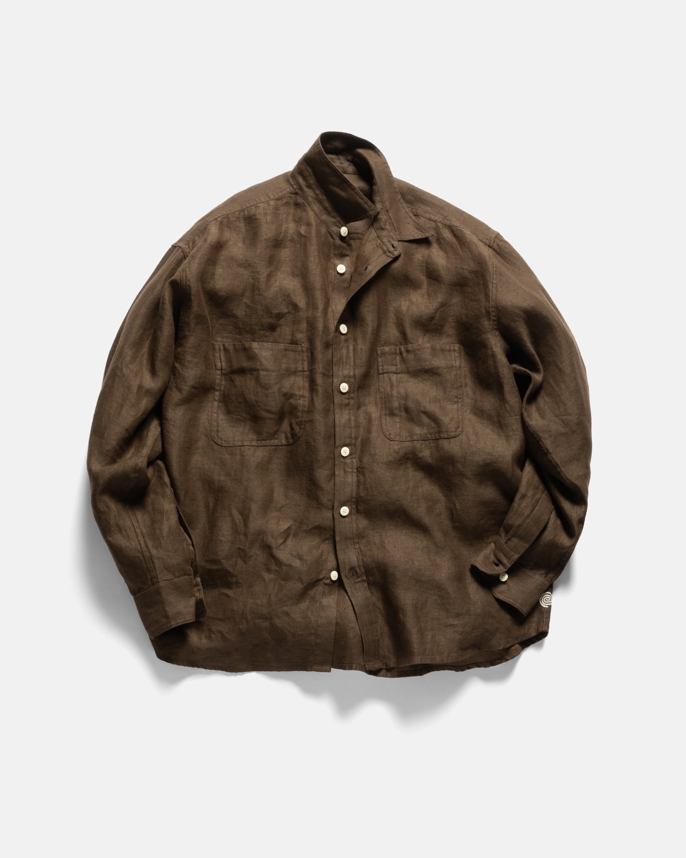DURETTE UTILITY SHIRT - COYOTE LINEN TWILL – 18 East