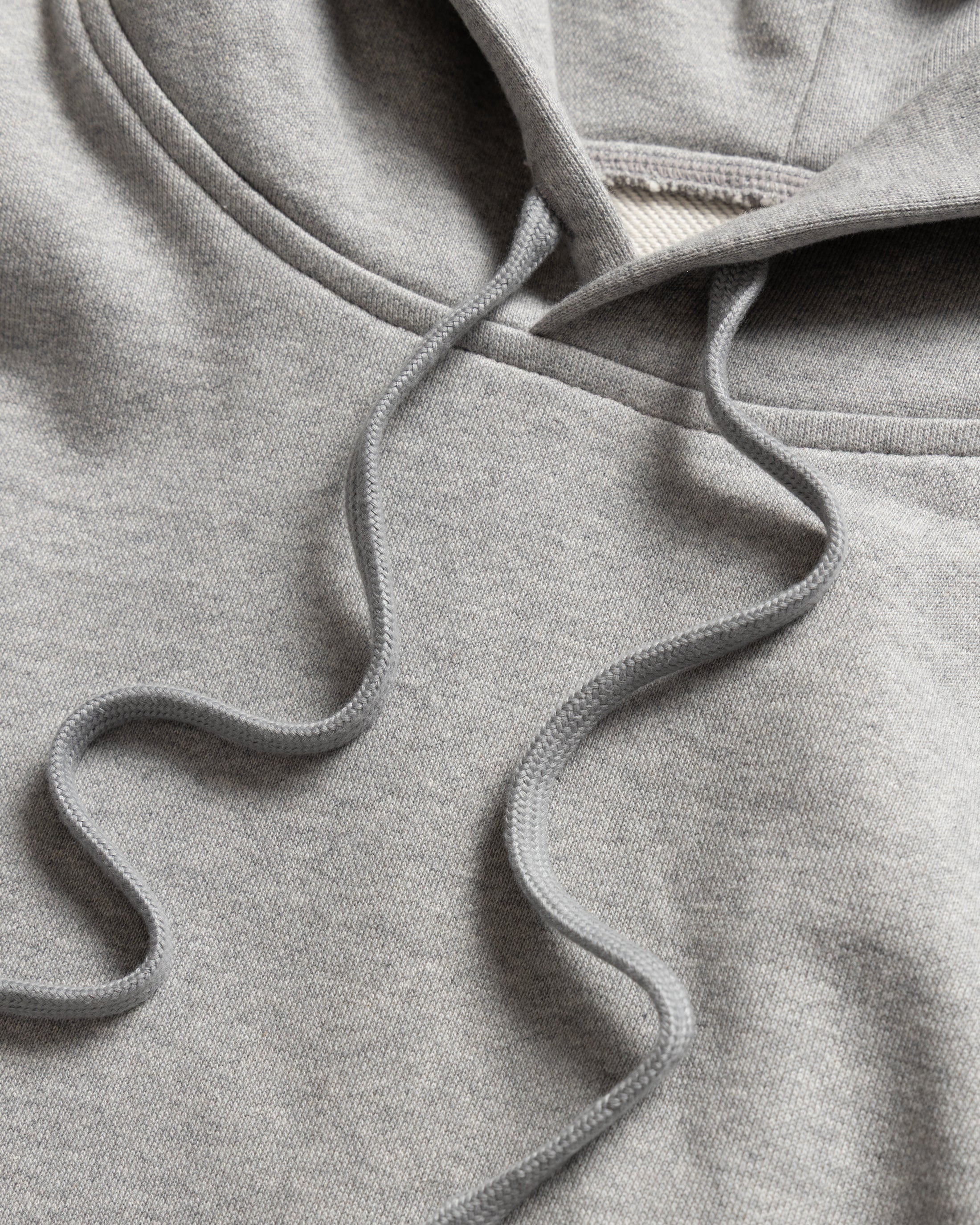 NOVIS HOODED SWEATSHIRT - PRACTICE HEATHER 19oz. ALL COTTON LOOPBACK TERRY FLEECE