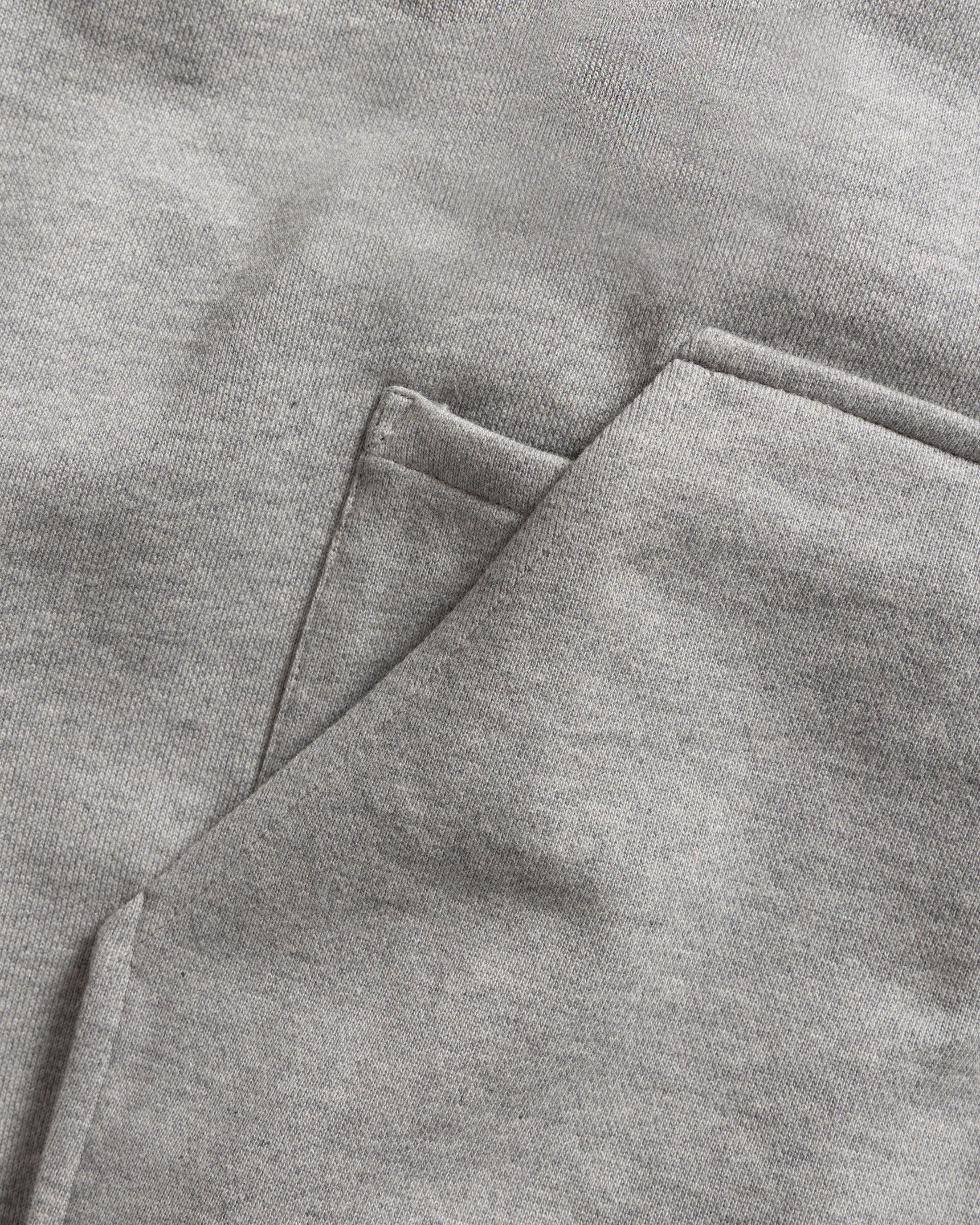 NOVIS HOODED SWEATSHIRT - PRACTICE HEATHER 19oz. ALL COTTON LOOPBACK TERRY FLEECE