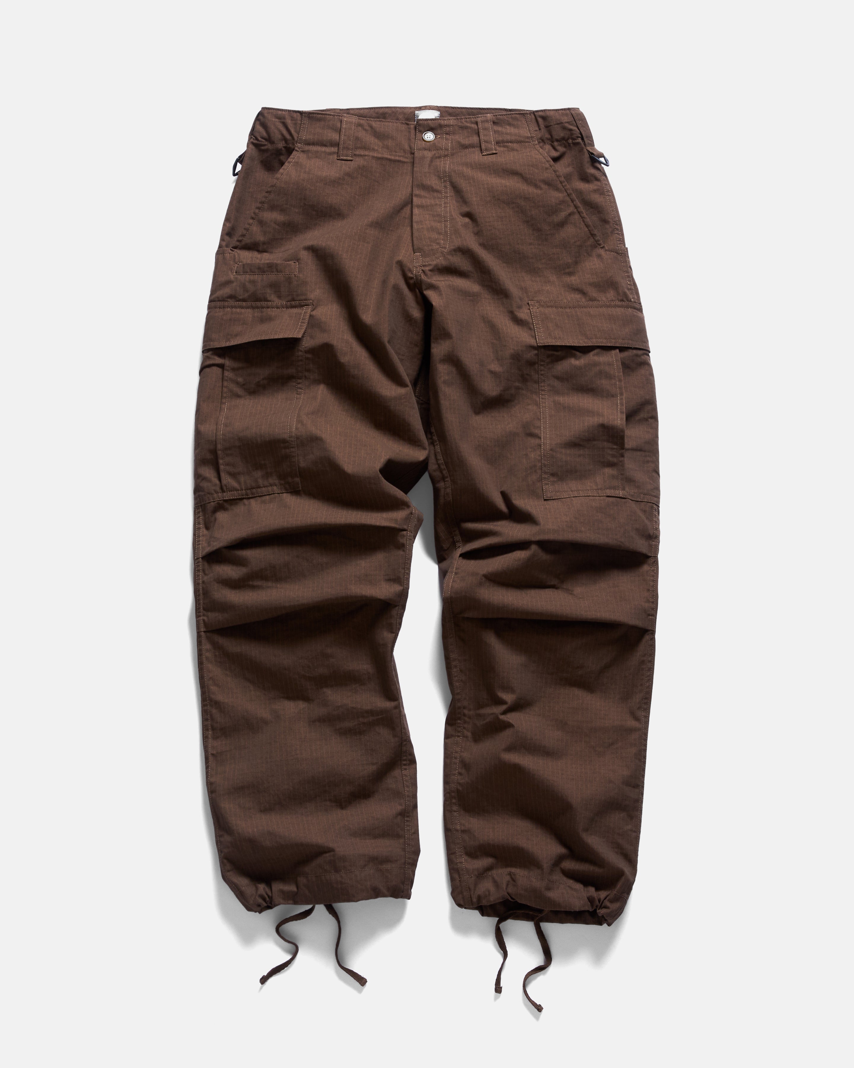 TAC UTILITY CARGO PANT - COCOA / KHAKI DOUBLE-DYE COTTON