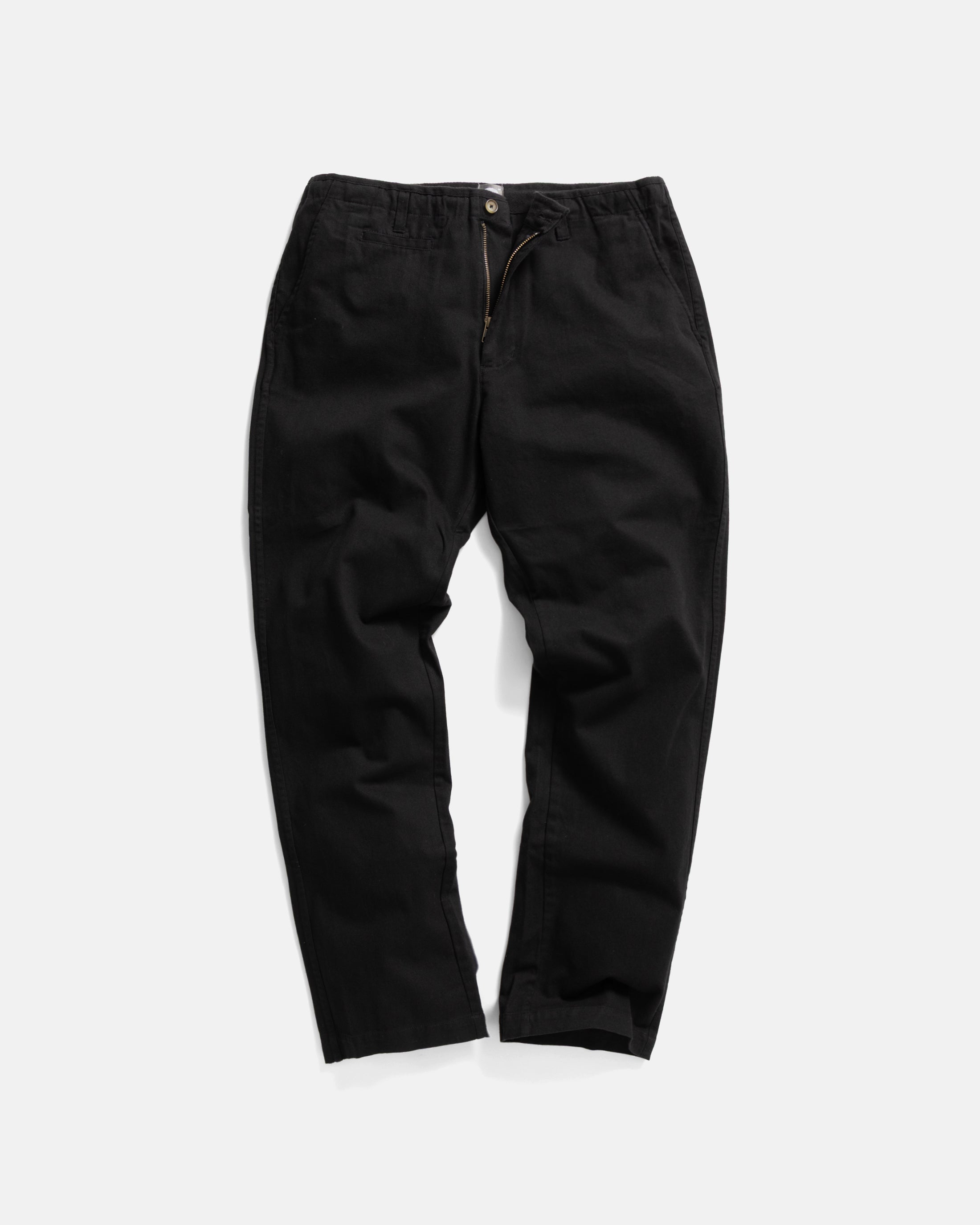 PANTERHEY by STOF パンタレイ ODDS&ENDS N3B 黒 SHELTER SERVICE PANT - BLACK HOMEGROWN TWILL – 18 East