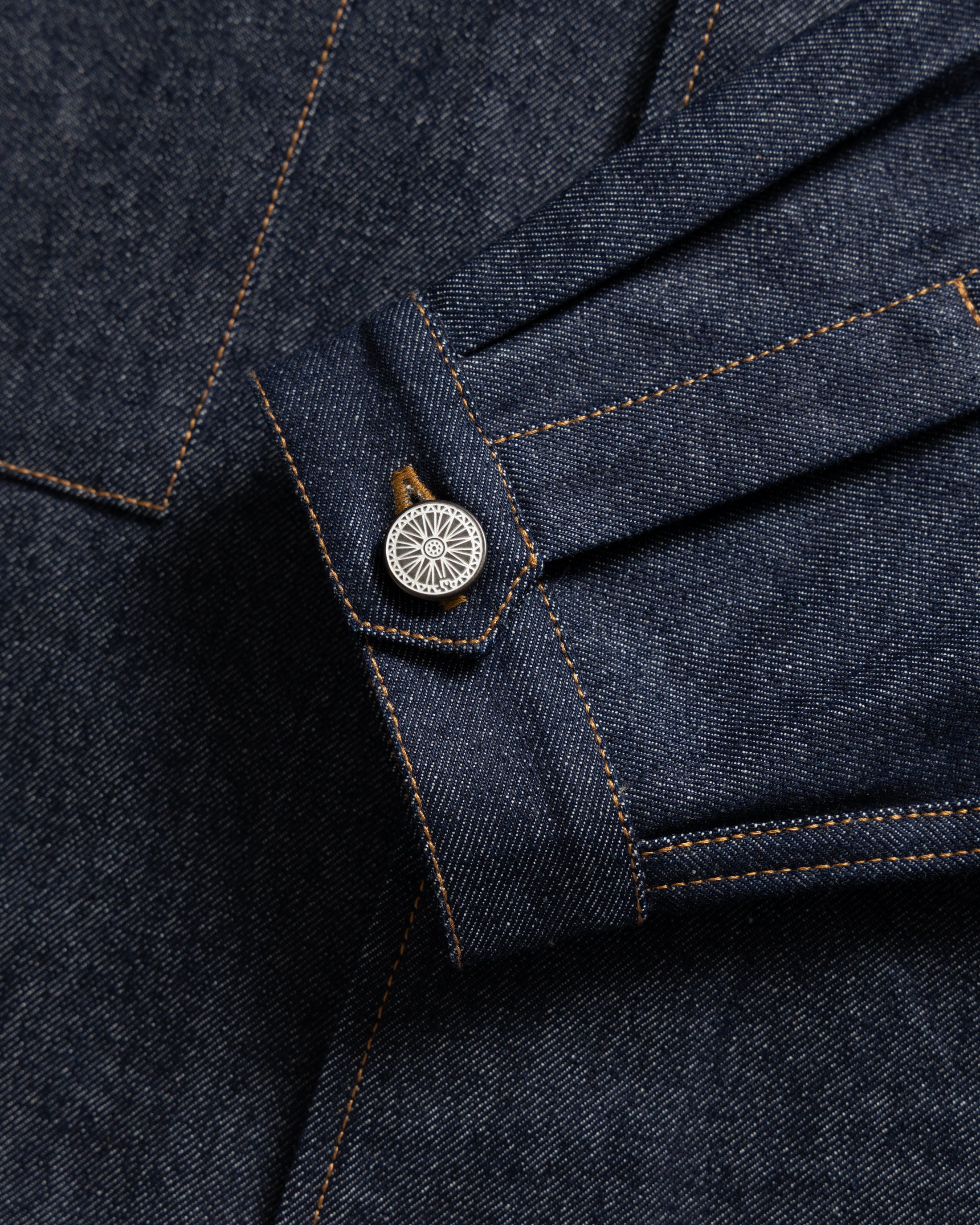 SAM SHIRT JACKET - 13 oz. RAW DENIM