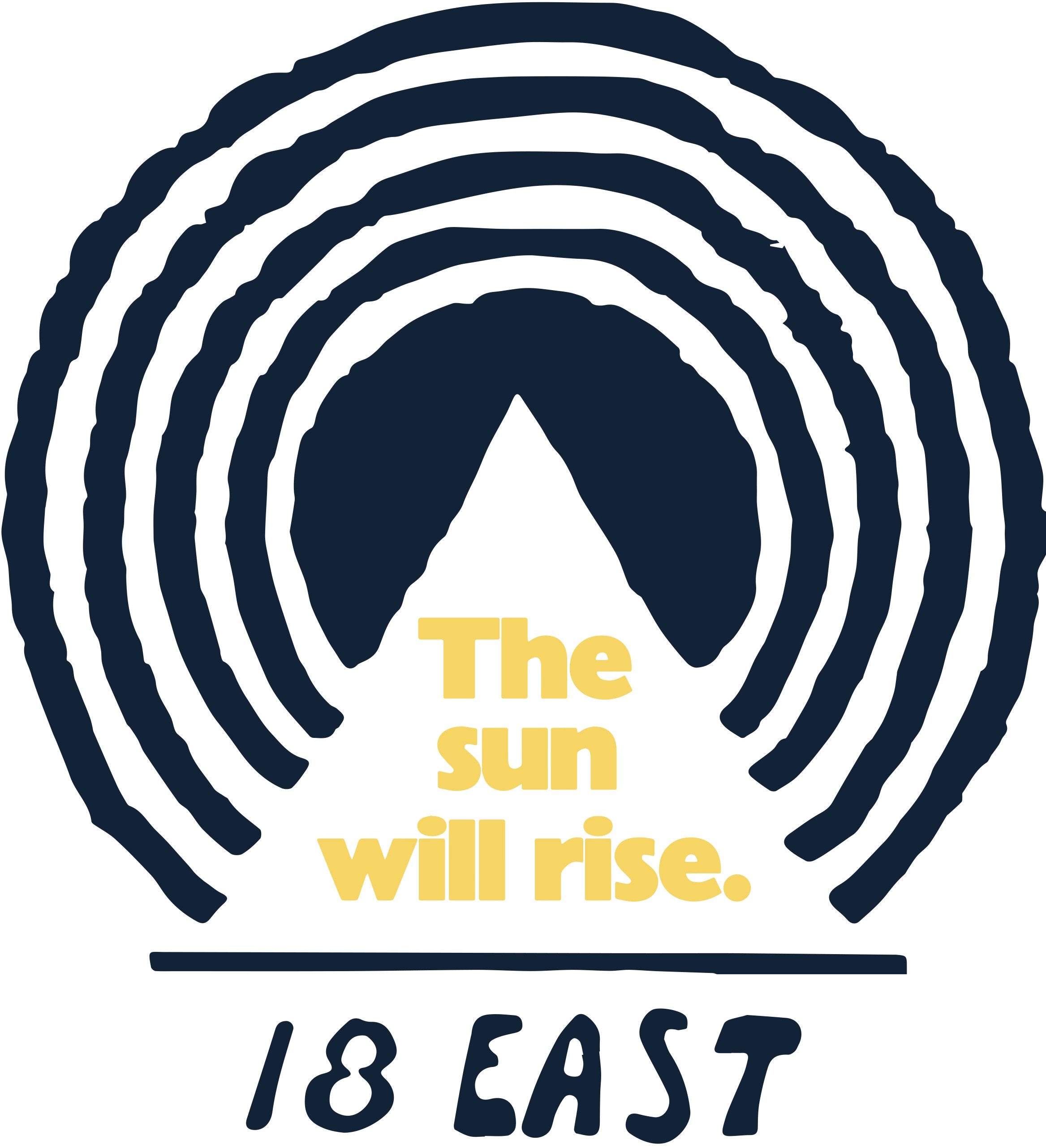 18 East logo