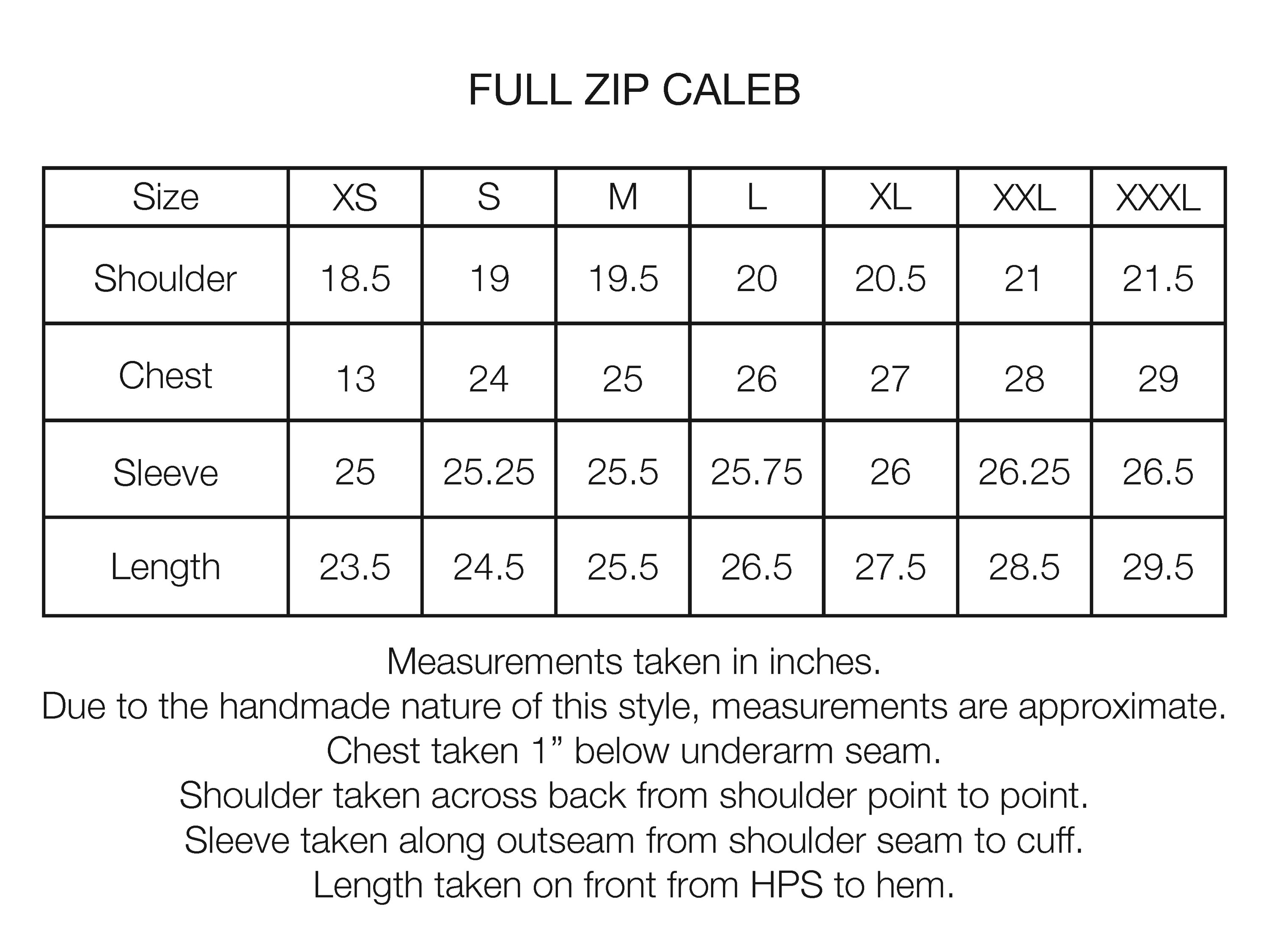 FULL ZIP CALEB SHIRT - BRICK & INDIGO HANDLOOM "BRICKSTOP" COTTON