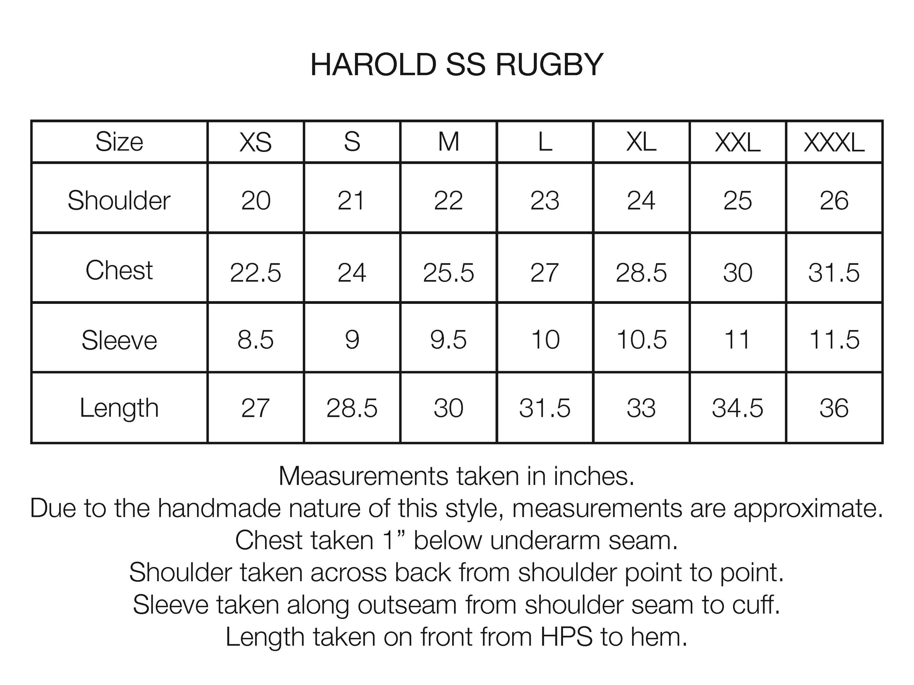 HAROLD S/S OVERSIZED RUGBY - PRACTICE HEATHER / BLACK HEAVYWEIGHT COTTON JERSEY