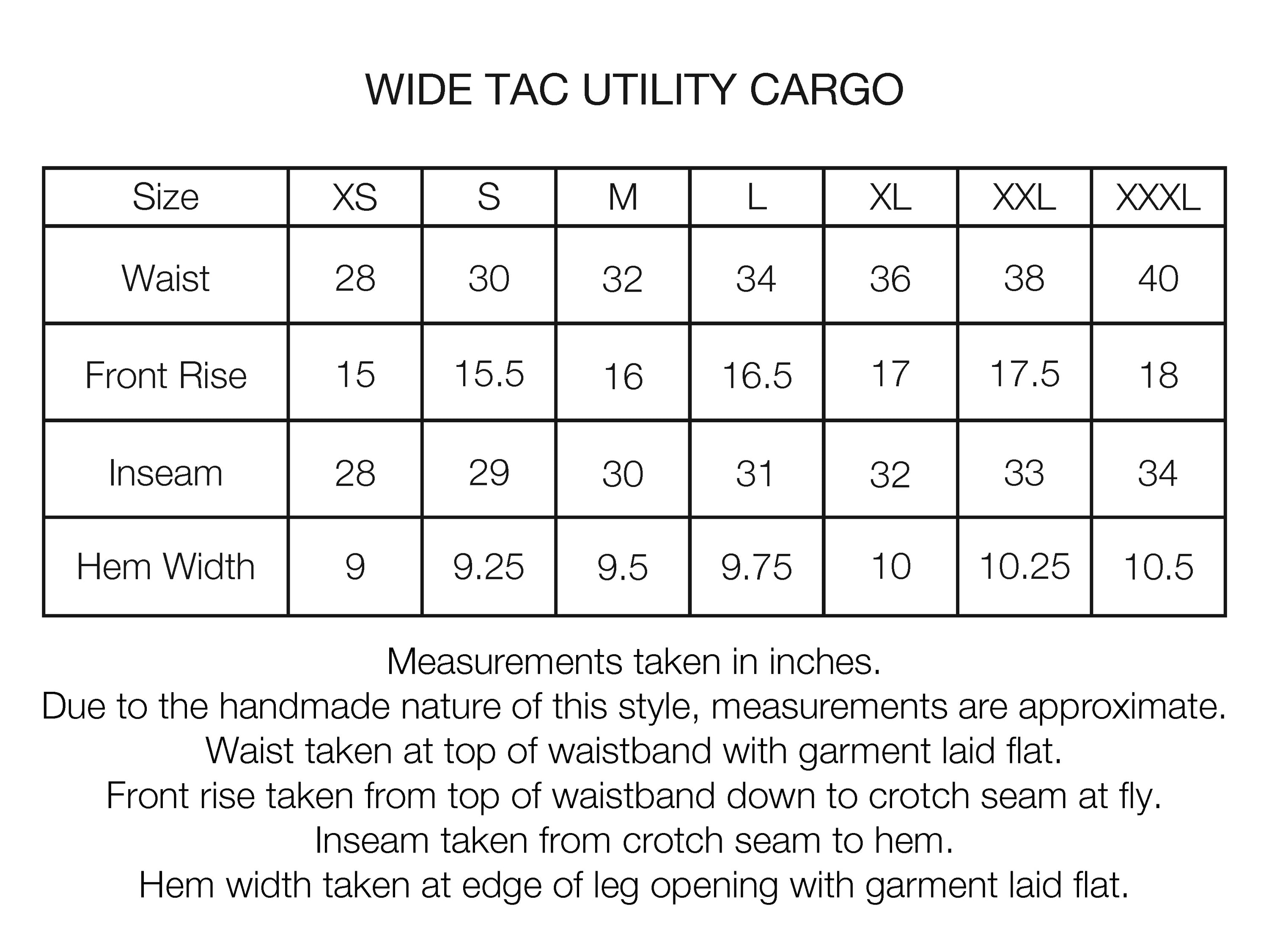 WIDE TAC UTILITY CARGO PANT - ABBEY STONE COTTON MICRO RIPSTOP