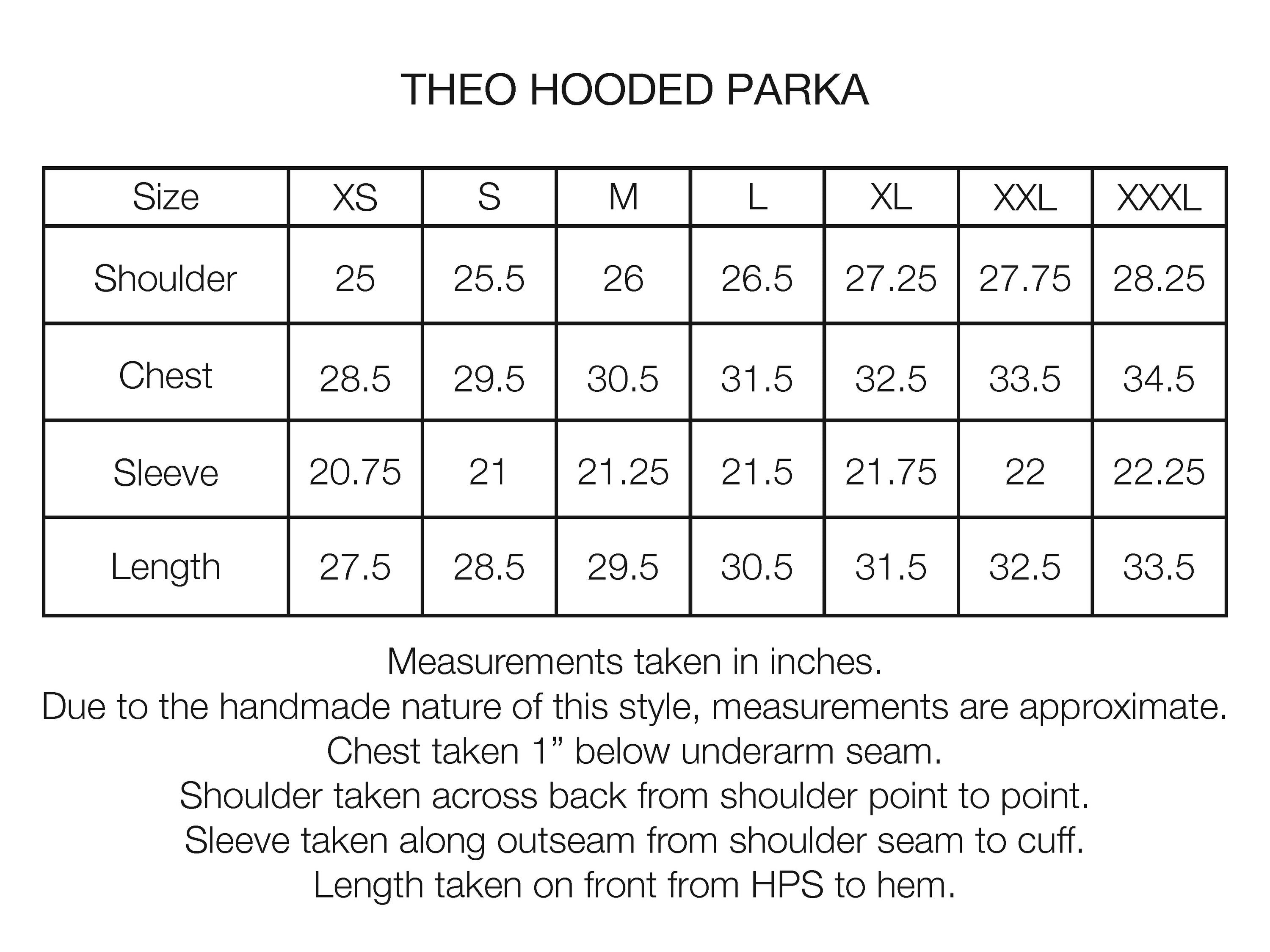 THEO GIANT SAILING PARKA - BLACK LINEN TWILL