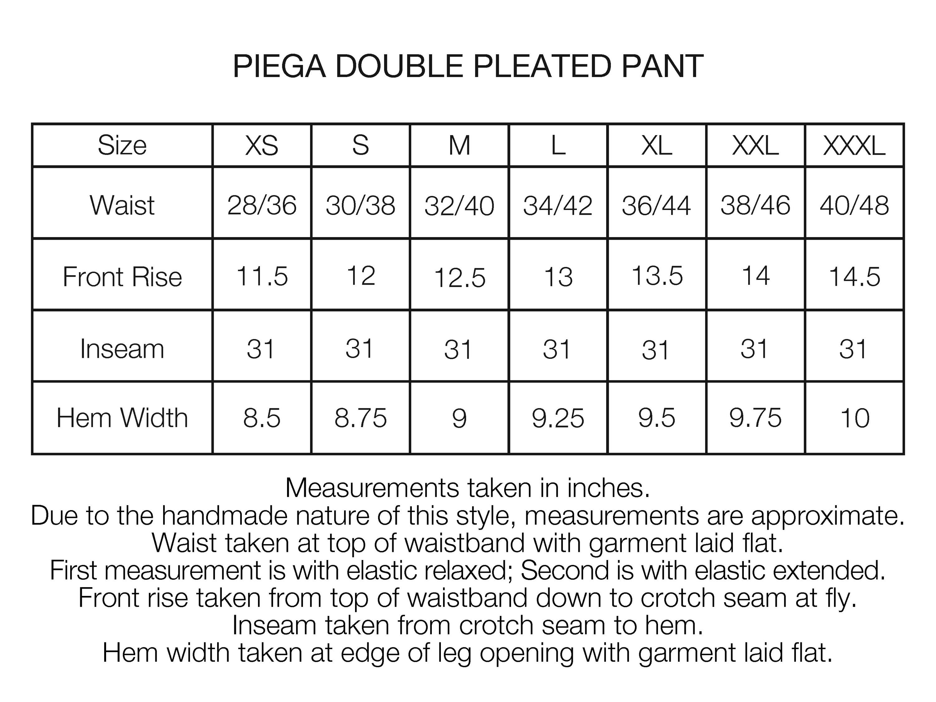 PIEGA DOUBLE PLEATED PANT - FADED KHAKI COTTON BARLEYCORN