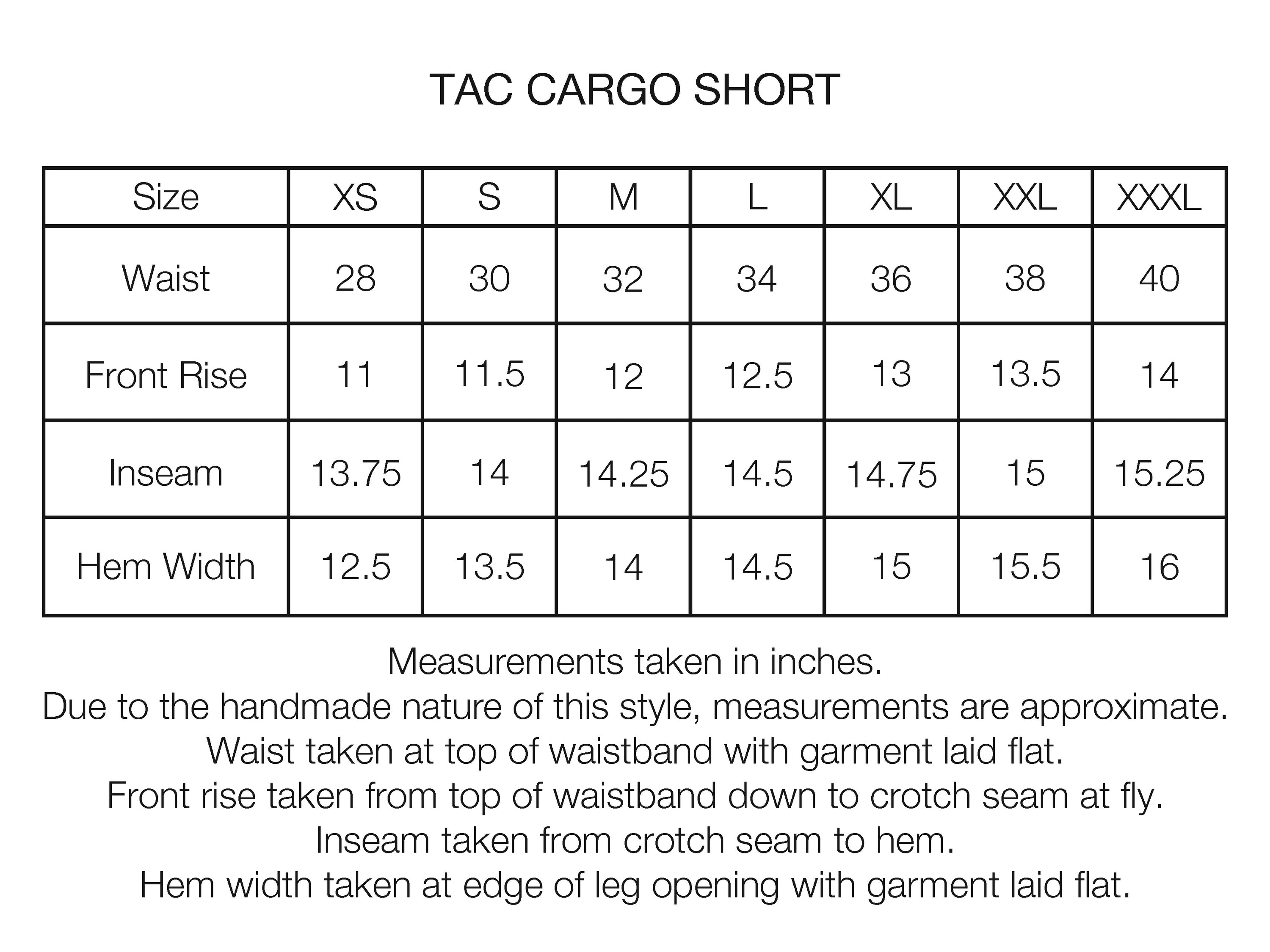 TAC CARGO SHORT - NAVY / 3M REFLECTIVE SILVER HAND SCREENED NYLON