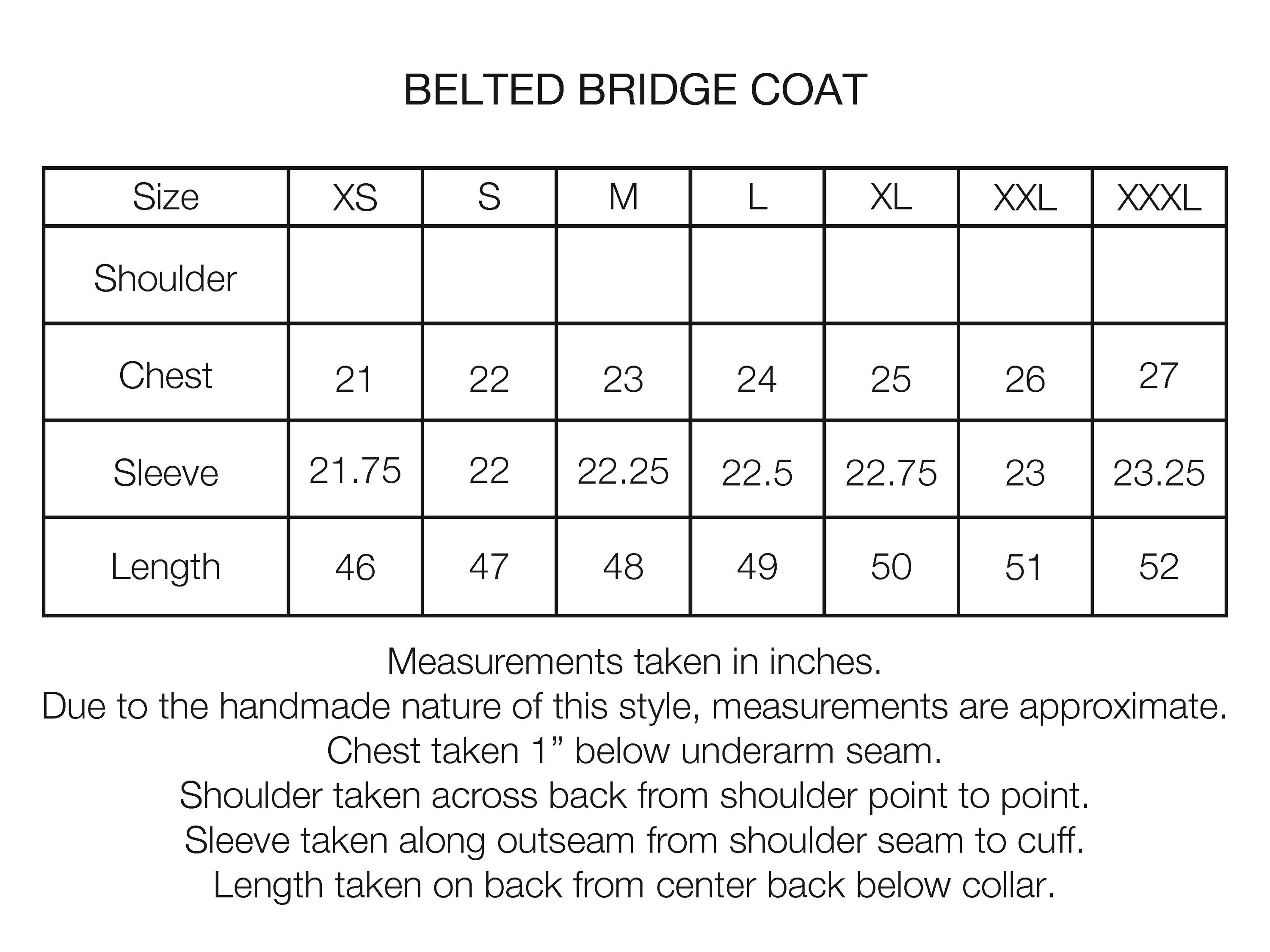 BELTED BRIDGE COAT - NOCTURN NAVY WATER-REPELLENT 3L BONDED MEMBRANE