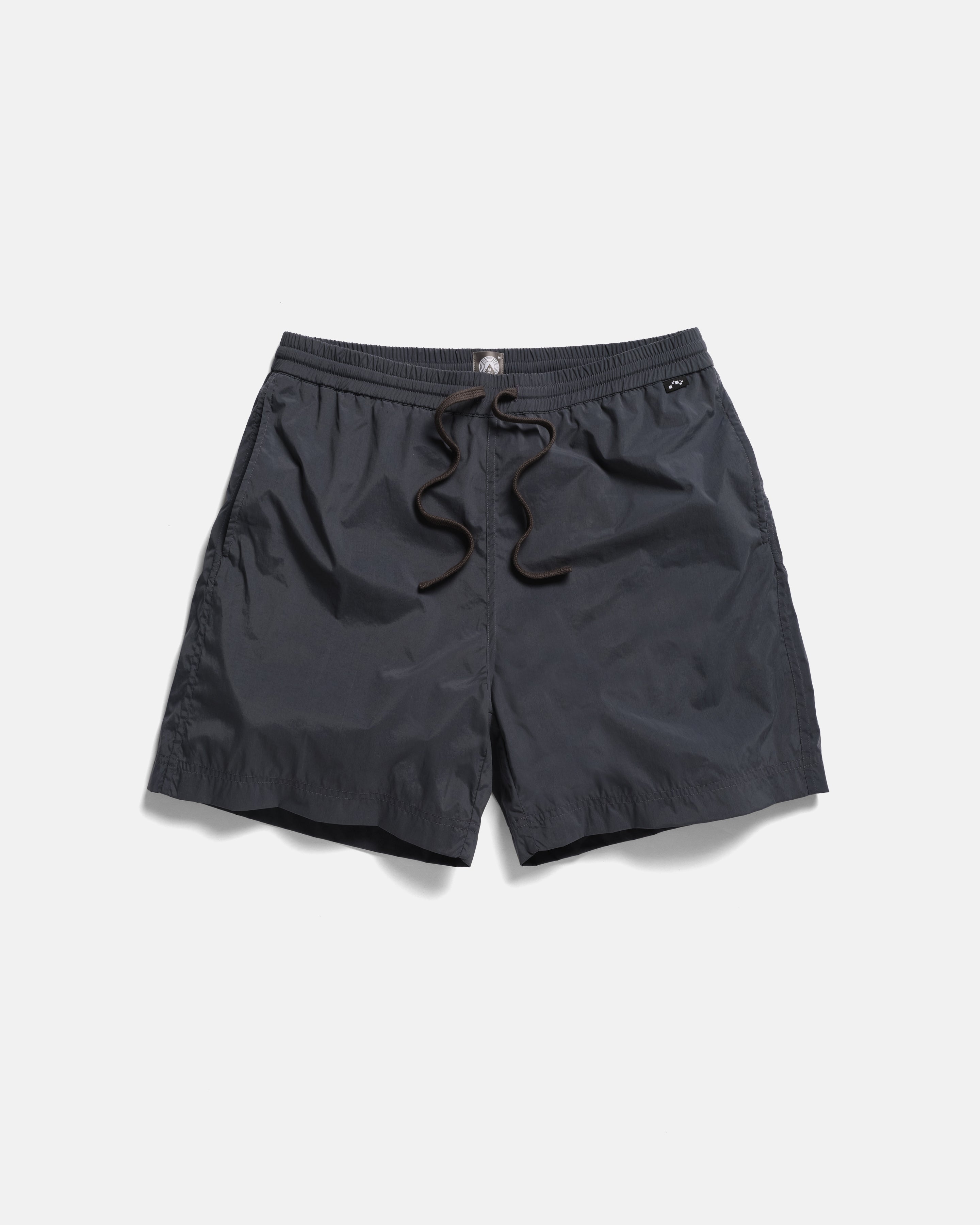 DOCK SWIM TRUNKS - ELEPHANT BLUE WATER-REPELLENT NYLON