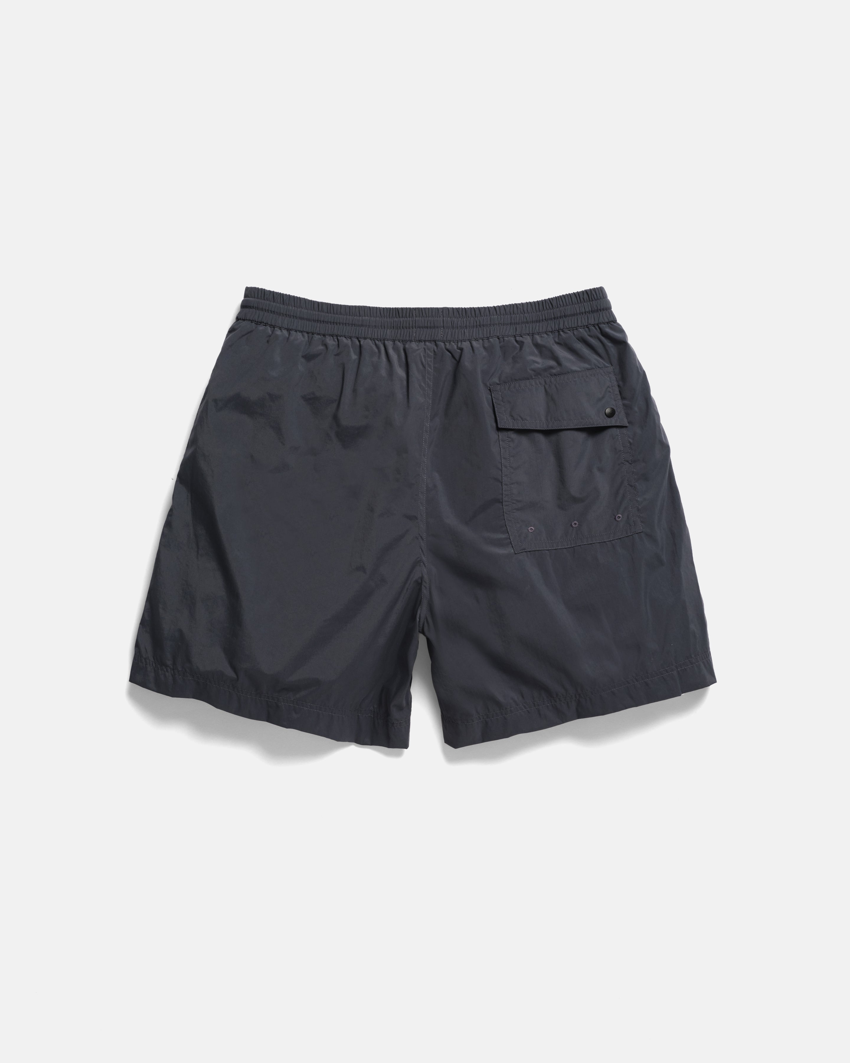 DOCK SWIM TRUNKS - ELEPHANT BLUE WATER-REPELLENT NYLON