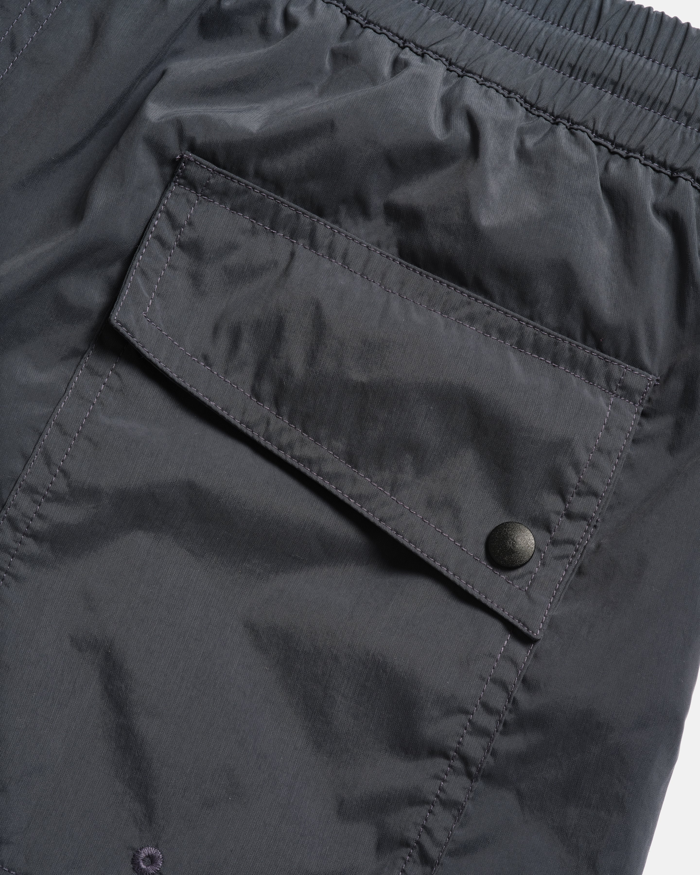 DOCK SWIM TRUNKS - ELEPHANT BLUE WATER-REPELLENT NYLON