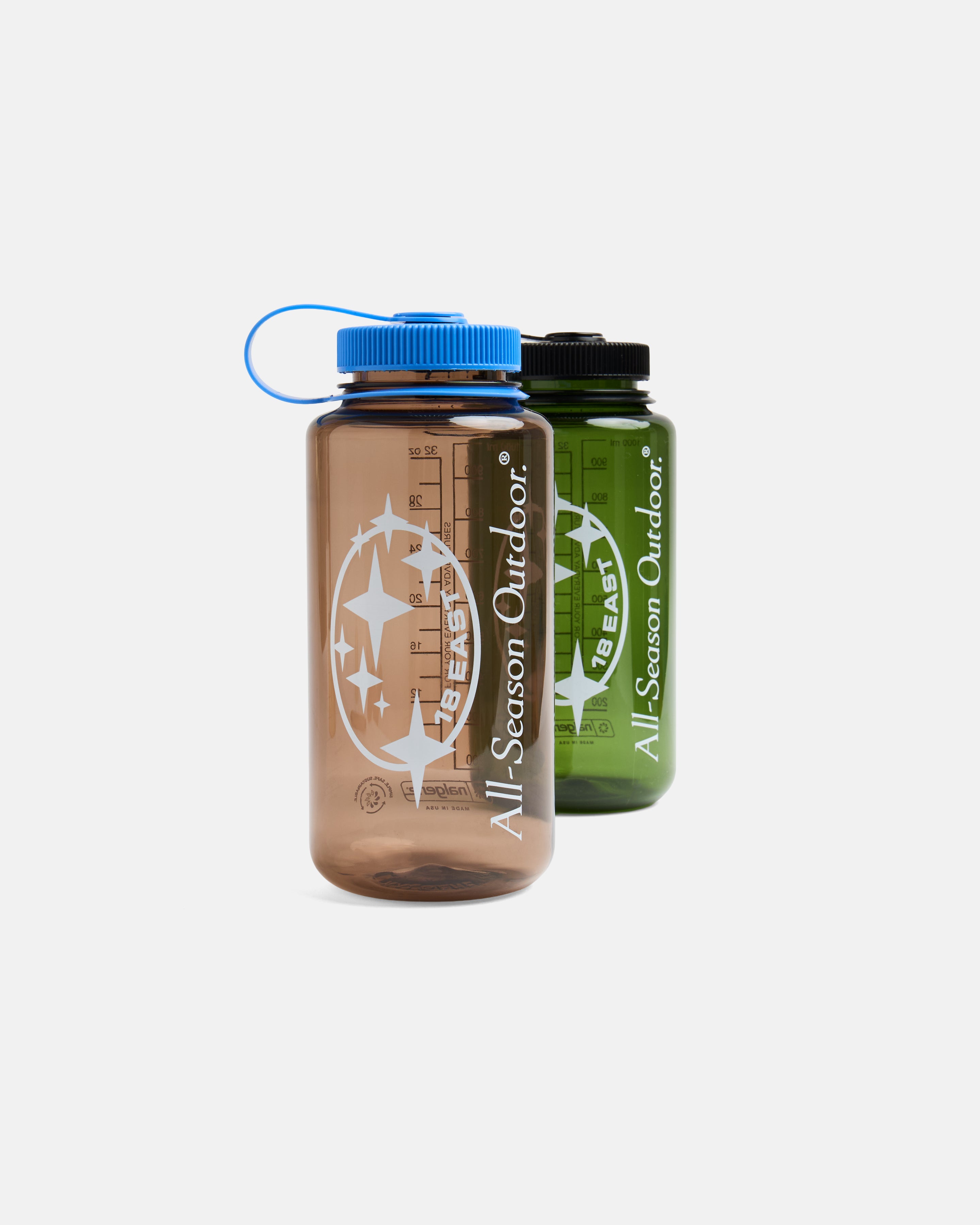 "ALL-SEASON OUTDOOR" WIDEMOUTH NALGENE BOTTLE - MOCHA / ROYAL