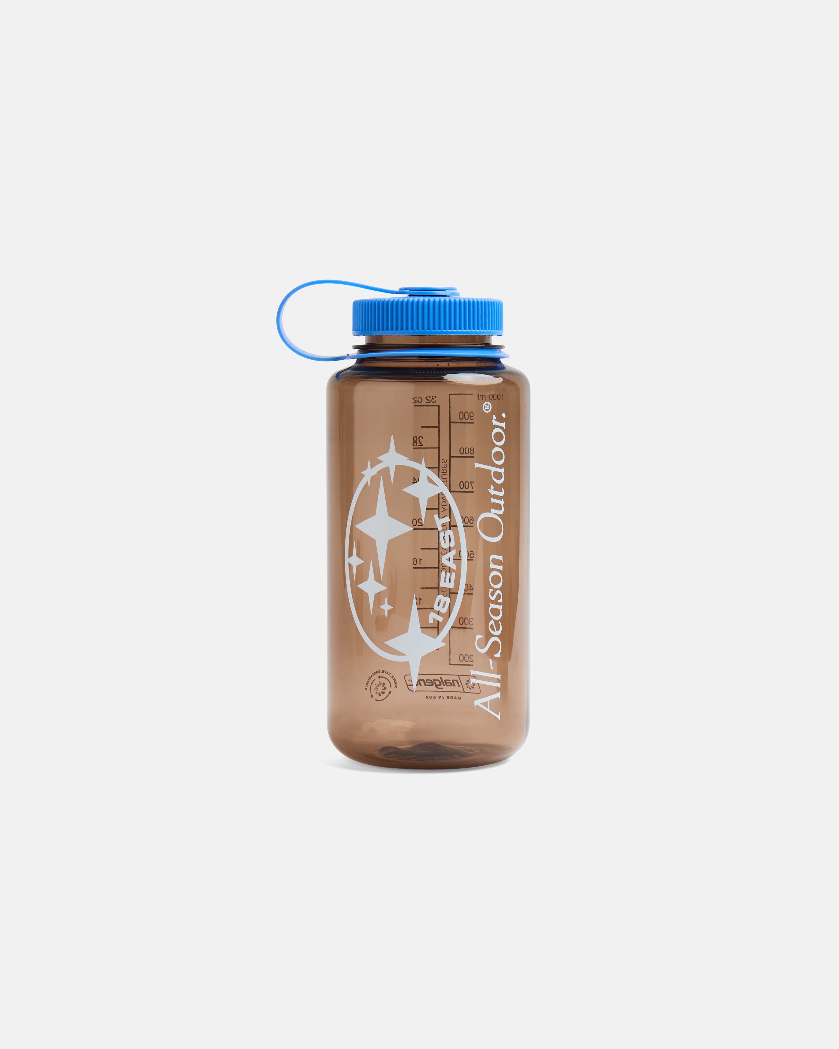 "ALL-SEASON OUTDOOR" WIDEMOUTH NALGENE BOTTLE - MOCHA / ROYAL