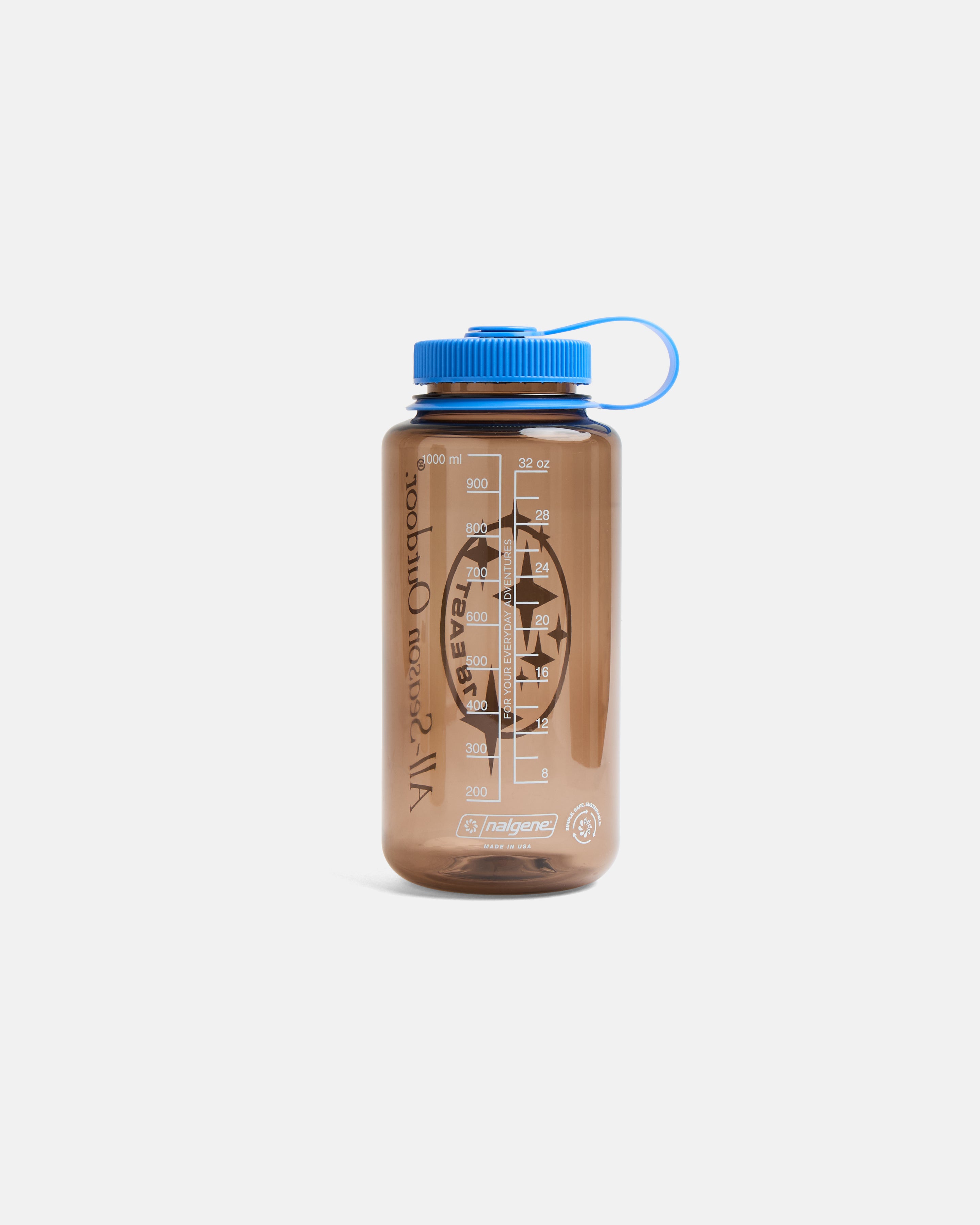 "ALL-SEASON OUTDOOR" WIDEMOUTH NALGENE BOTTLE - MOCHA / ROYAL