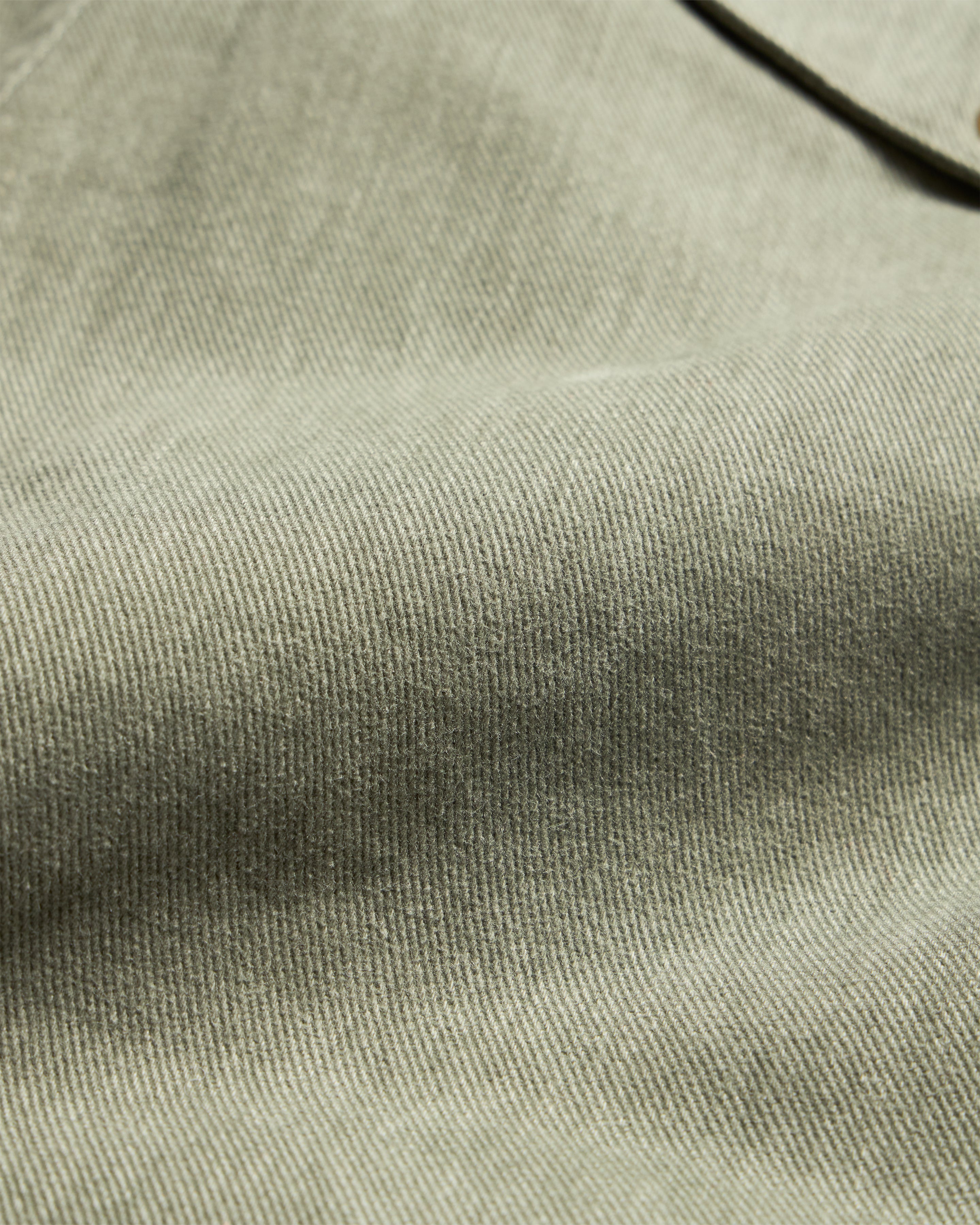 ROSSI CHINO - DRIED SAGE BRUSHED HEATHER CAVALRY TWILL