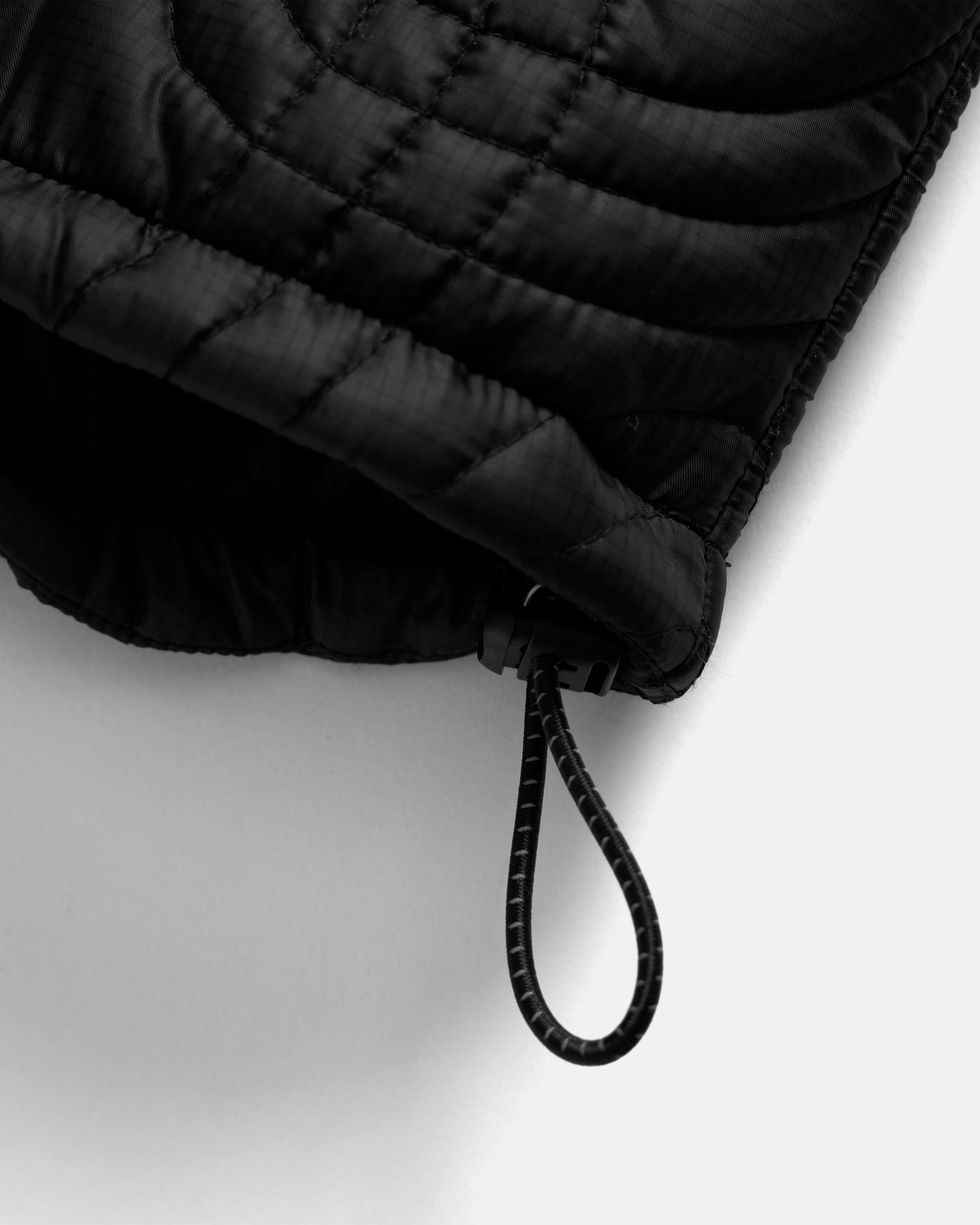 TRACKS QUILTED JACKET - BLACK FLYWEIGHT NYLON RIPSTOP