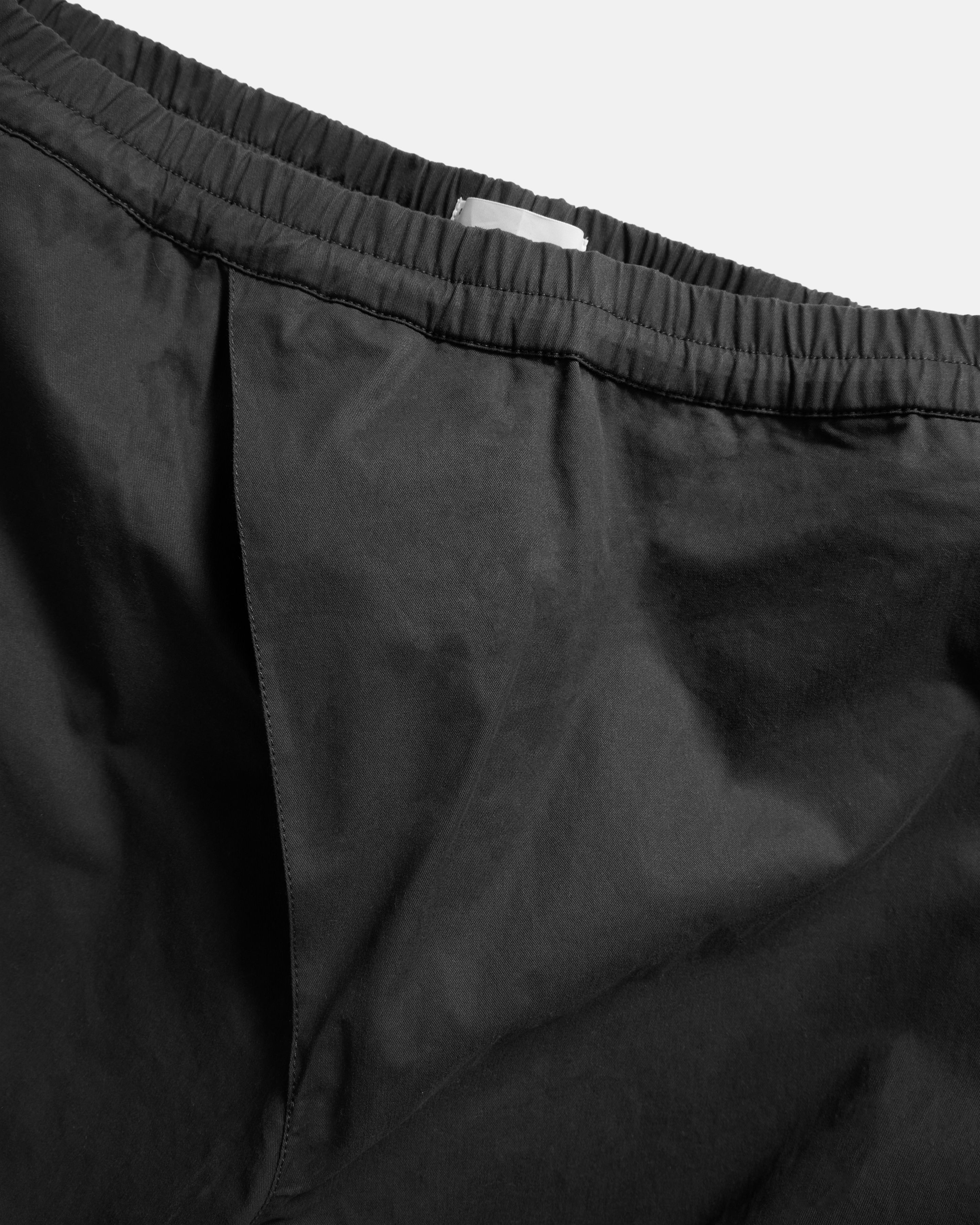 RICHMOND RAF EASY CARGO PANT - SUNBLEACHED BLACK WASHED WAX COTTON