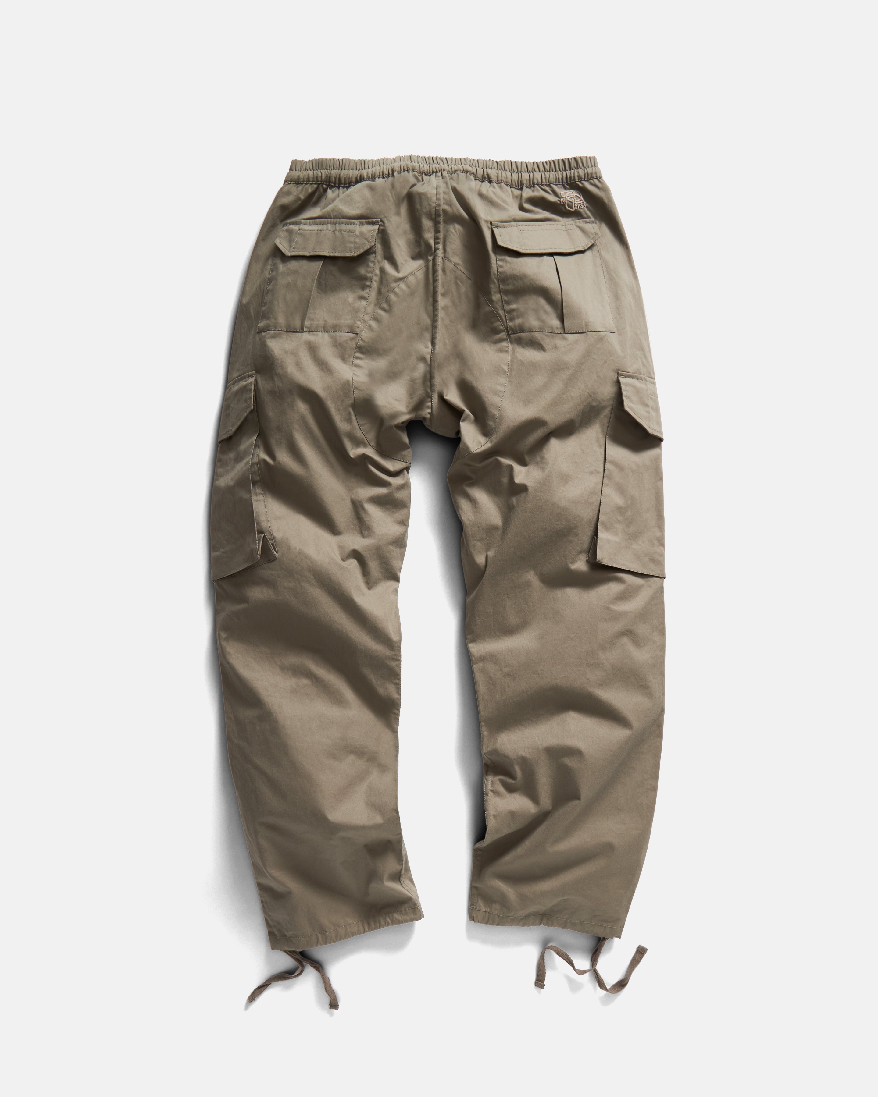 RICHMOND RAF EASY CARGO PANT - SUNBLEACHED FOLIAGE GREEN WASHED WAX COTTON