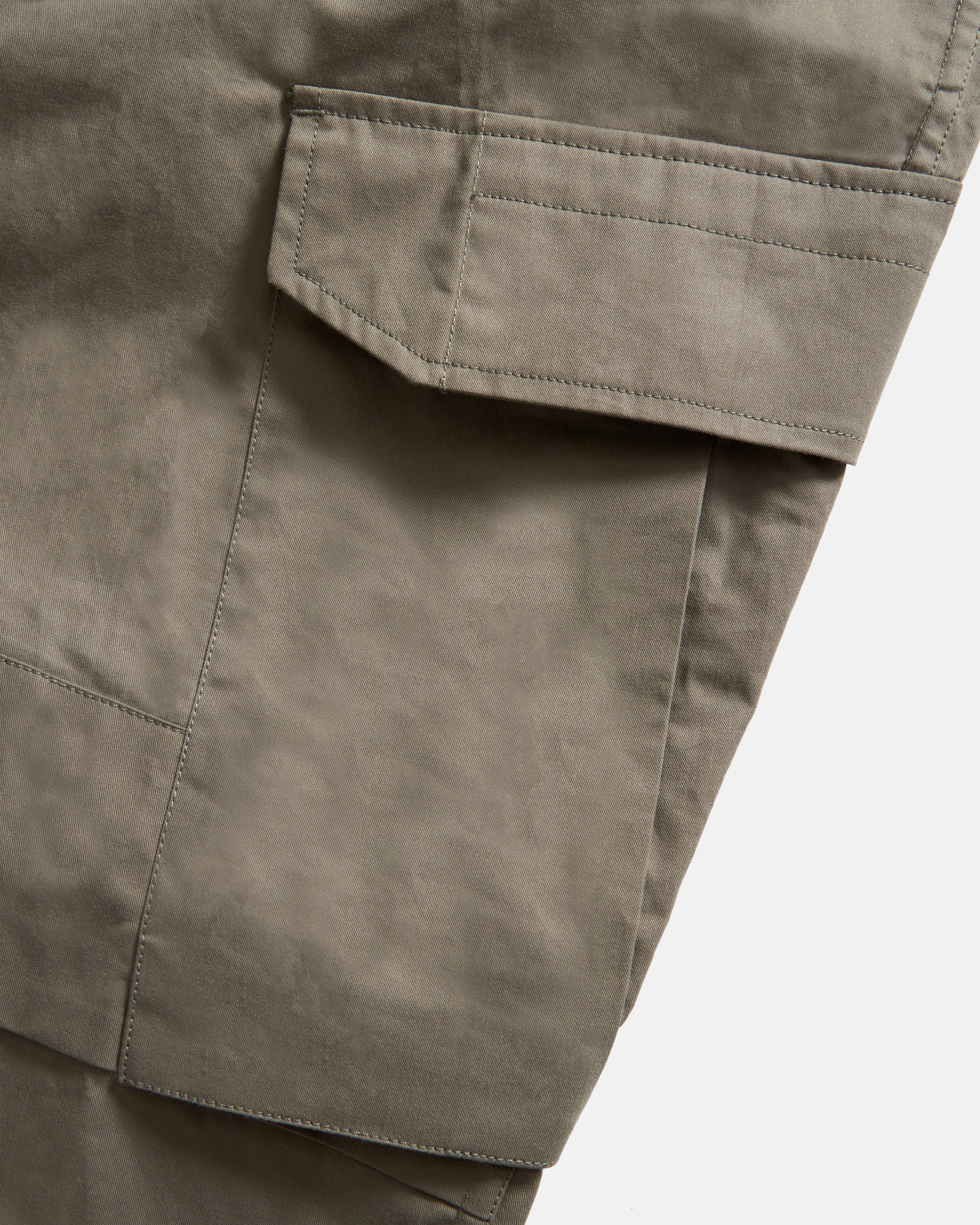 RICHMOND RAF EASY CARGO PANT - SUNBLEACHED FOLIAGE GREEN WASHED WAX COTTON