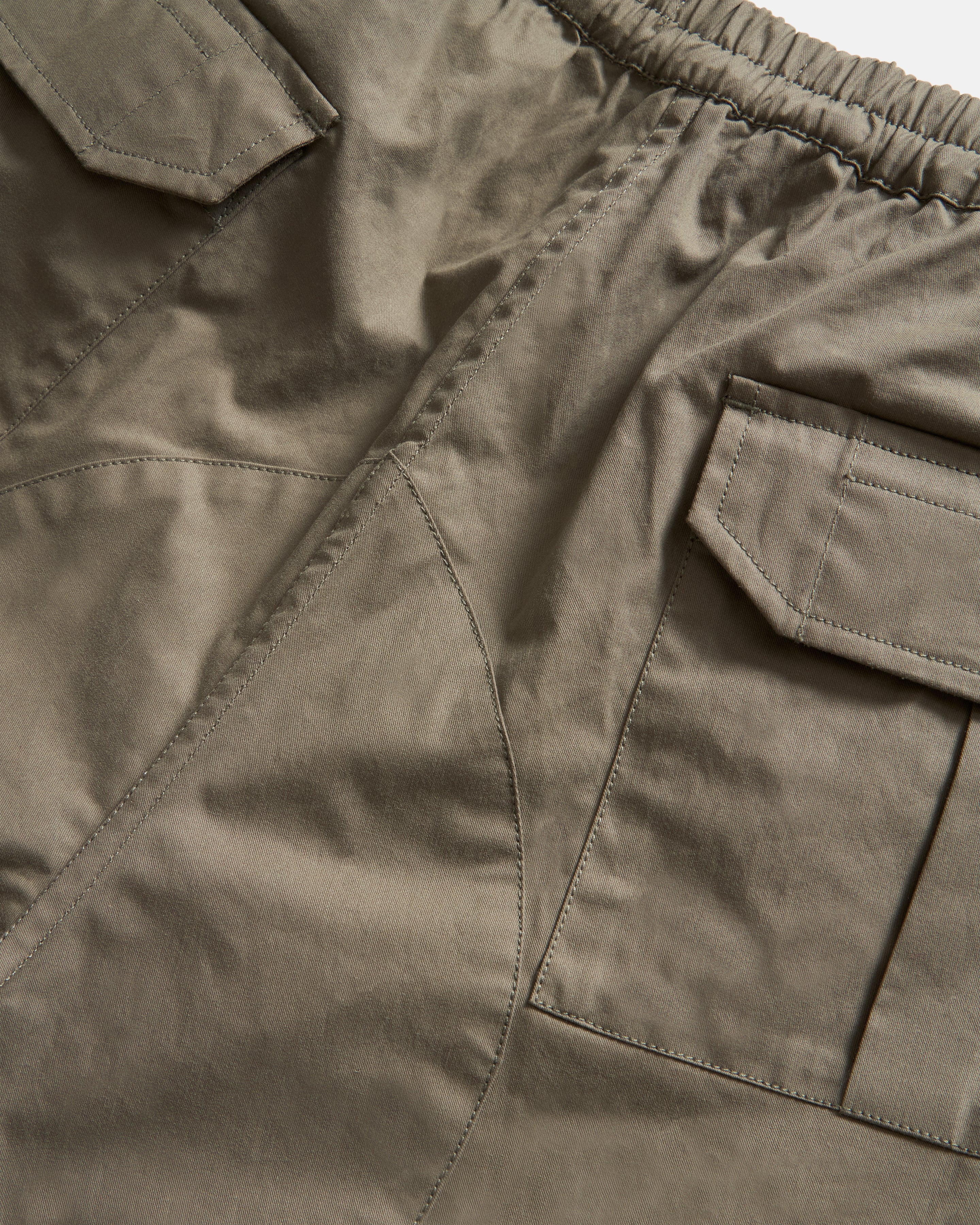 RICHMOND RAF EASY CARGO PANT - SUNBLEACHED FOLIAGE GREEN WASHED WAX COTTON