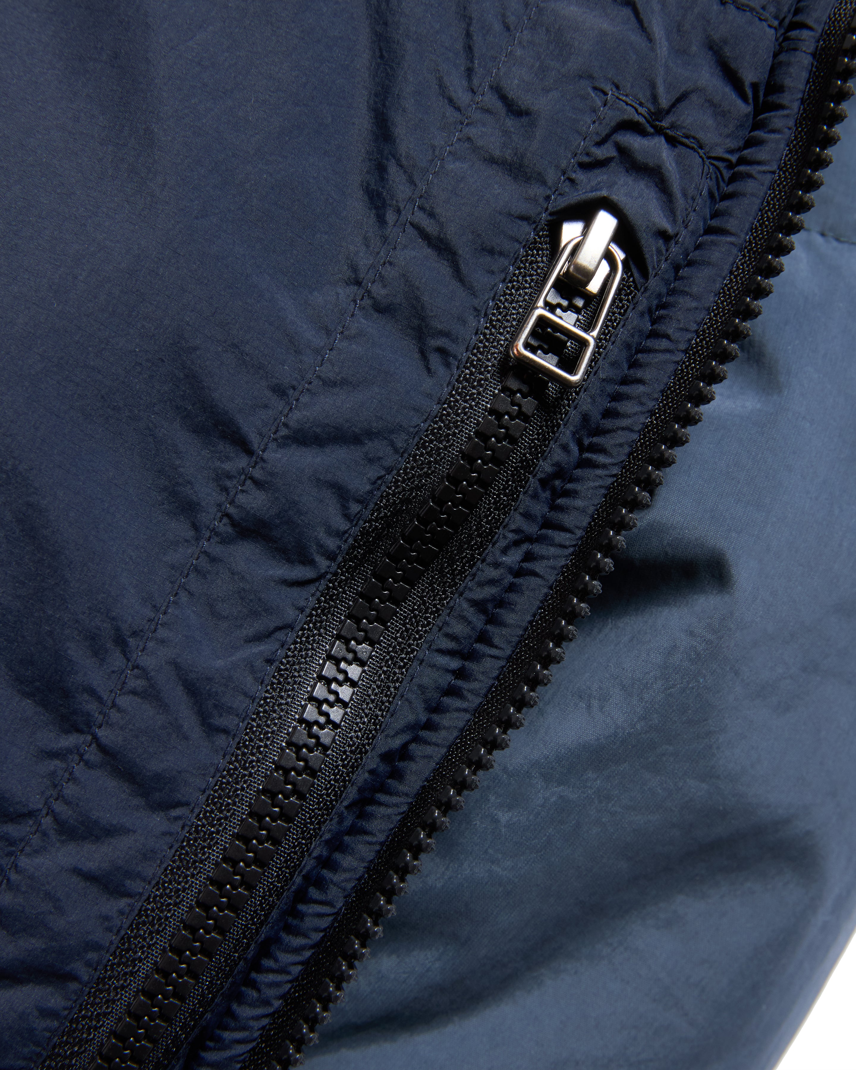 HOLLAND QUILTED JACKET - ELEPHANT BLUE WATER-REPELLENT NYLON