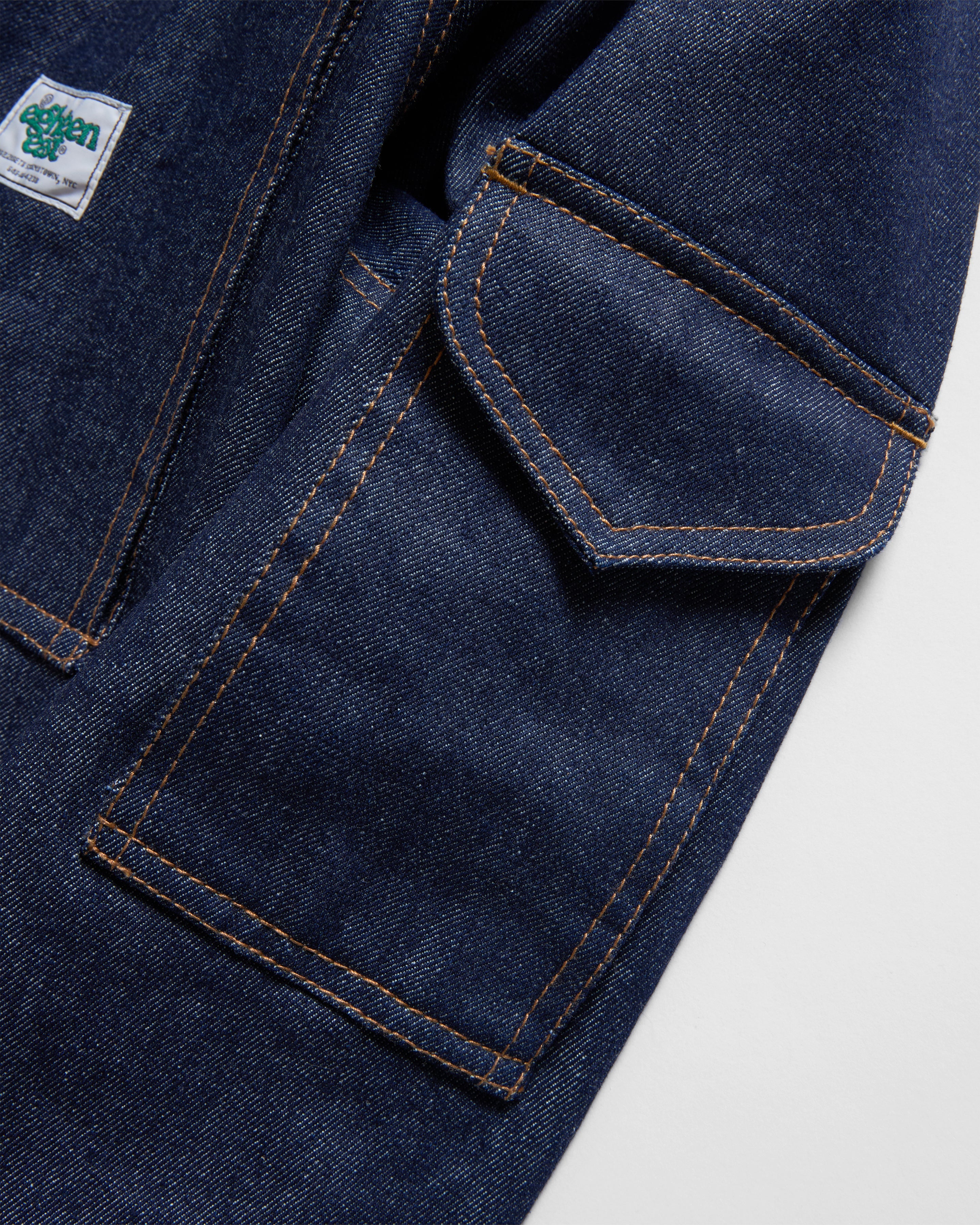 SIELLO UTILITY JACKET - 13 oz. RAW DENIM – 18 East