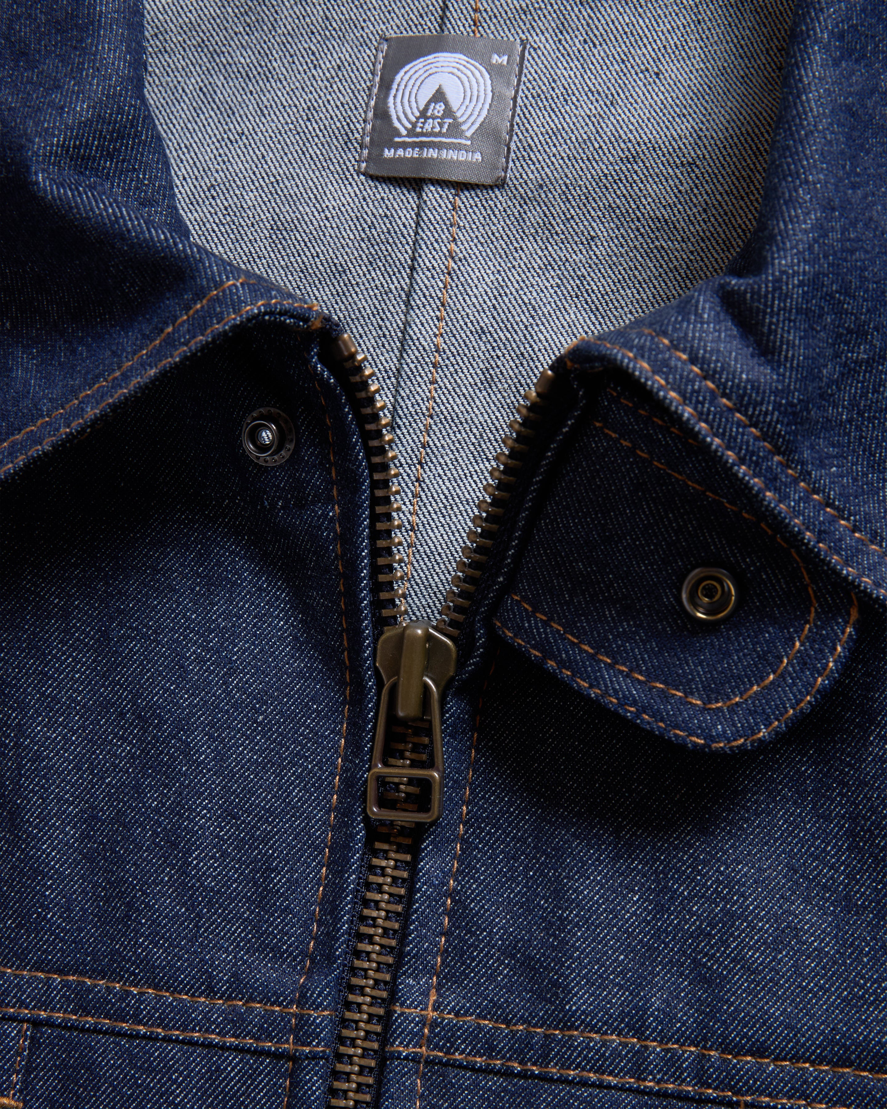 SIELLO UTILITY JACKET - 13 oz. RAW DENIM – 18 East
