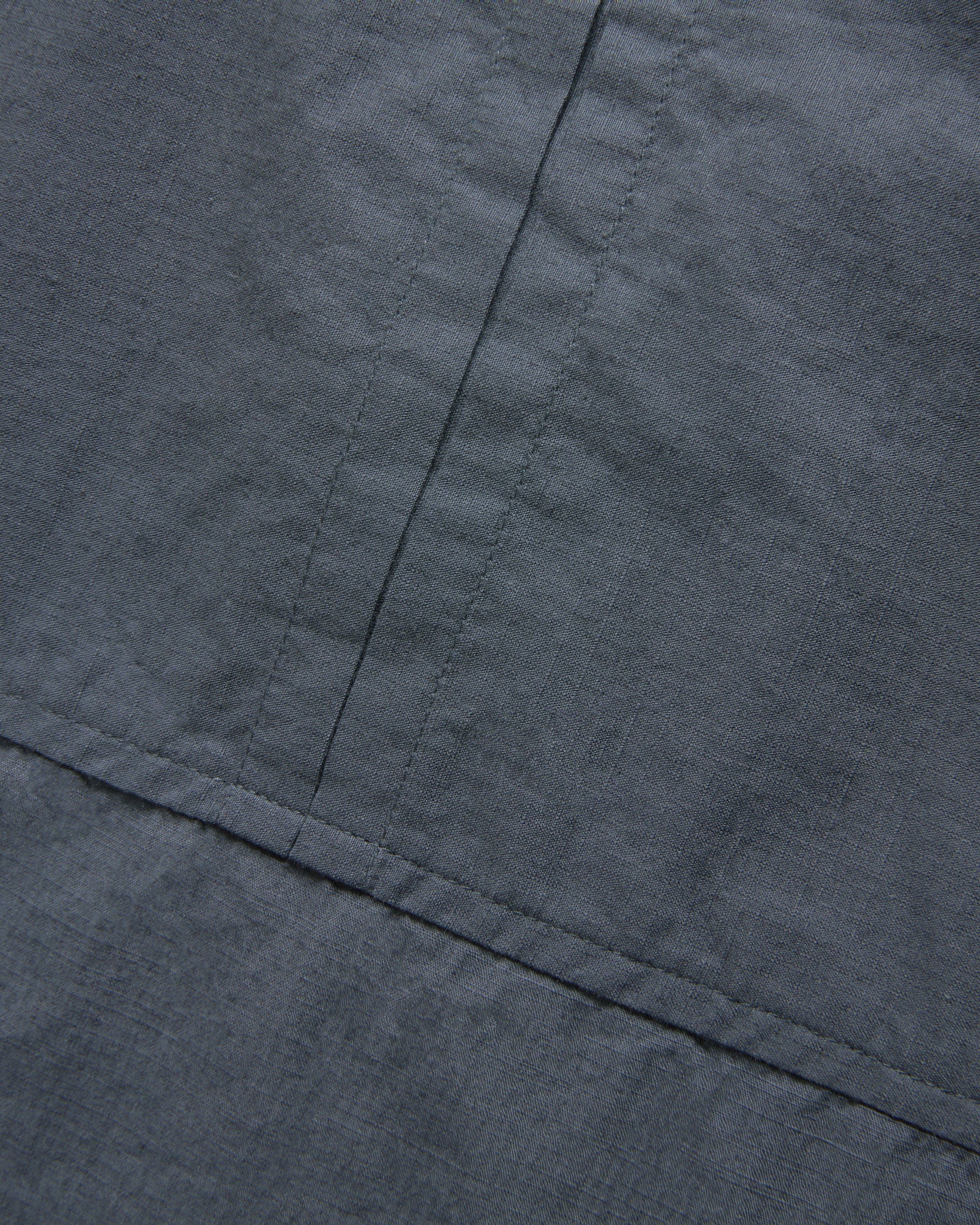 SAM SHIRT JACKET - WASHED SLATE COTTON MICRO RIPSTOP