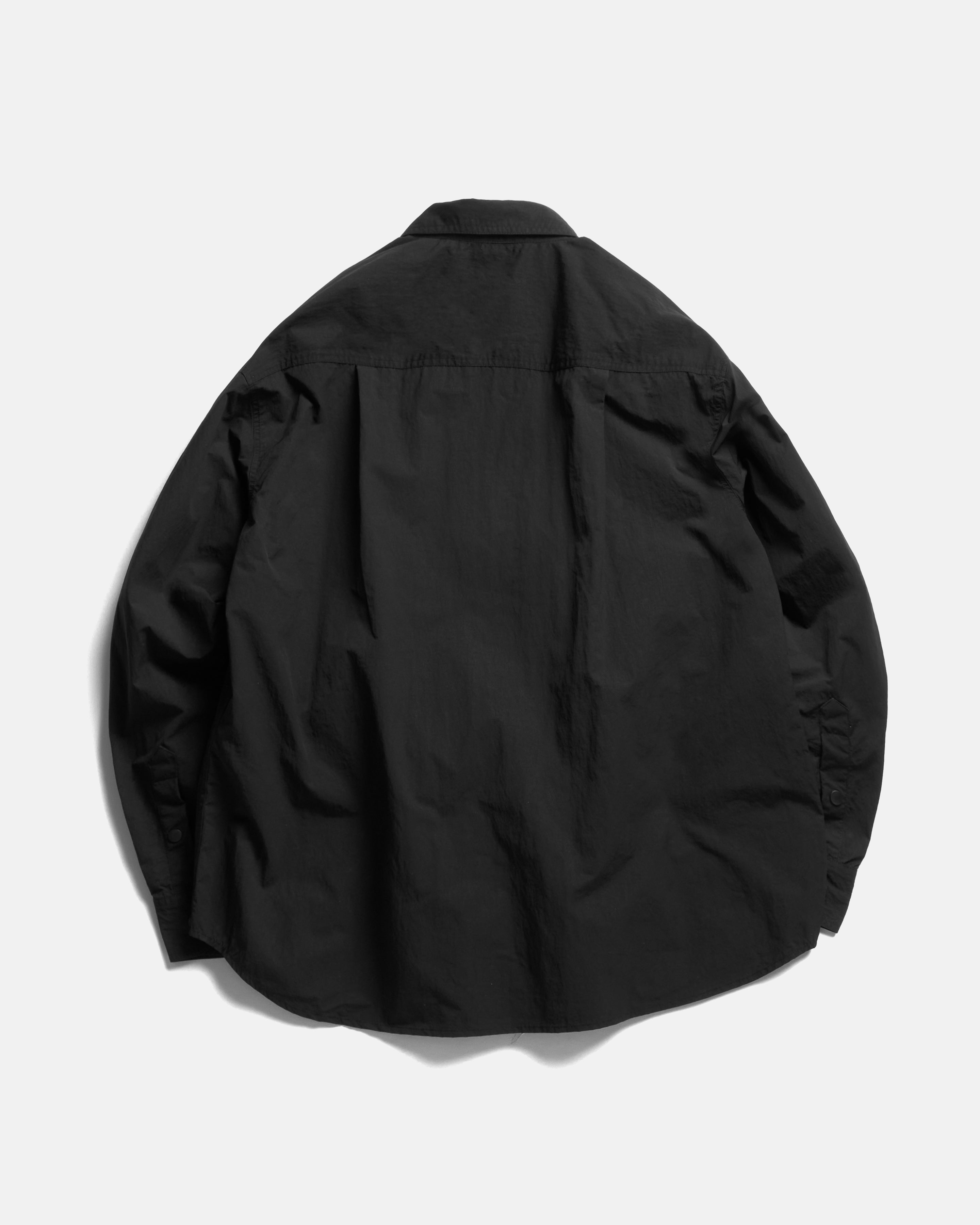 LS EASY WORK SHIRT - BLACK FEATHERWEIGHT MICRO RIPSTOP NYLON