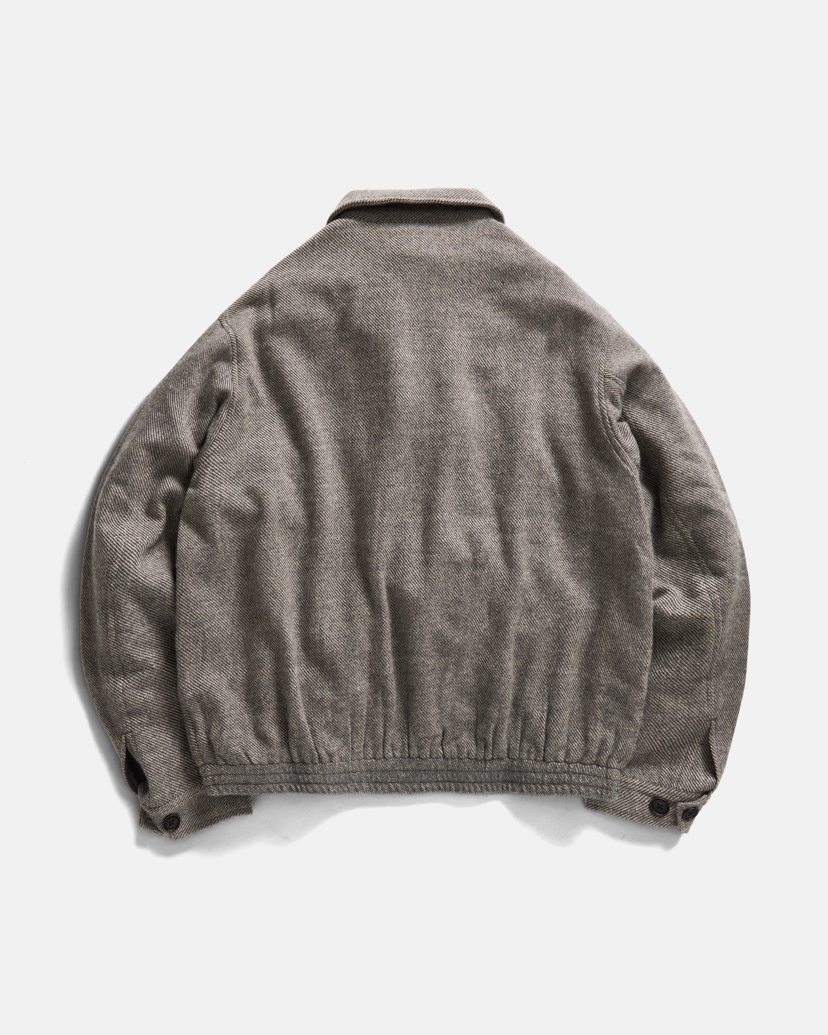 ALE FULL-ZIP BLOUSON - TUSSAR CASHMERE TWILL – 18 East