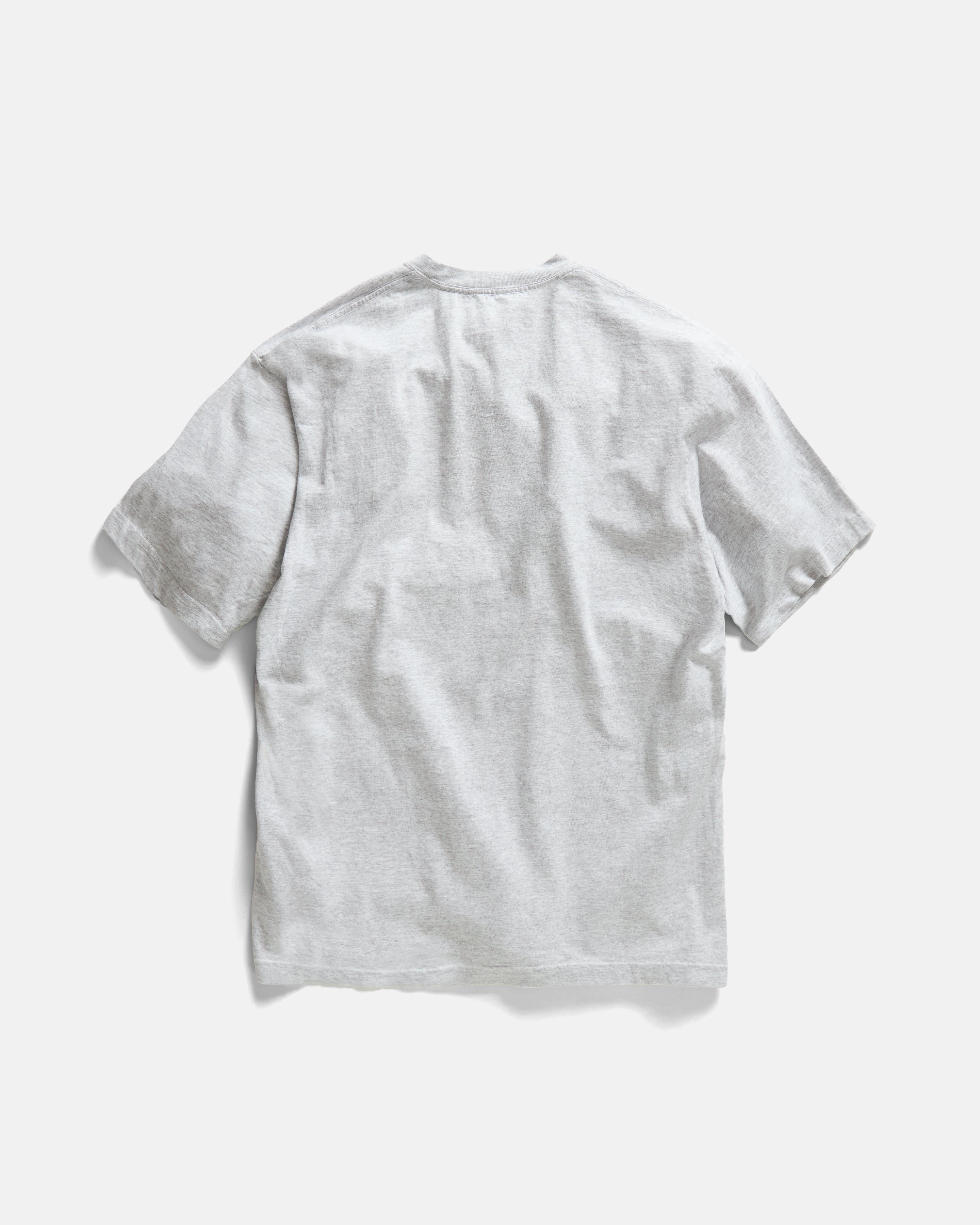 ARCHITECTS S/S TEE - ASH HEATHER / WHITE 6.5 oz. AMERICAN COTTON JERSEY