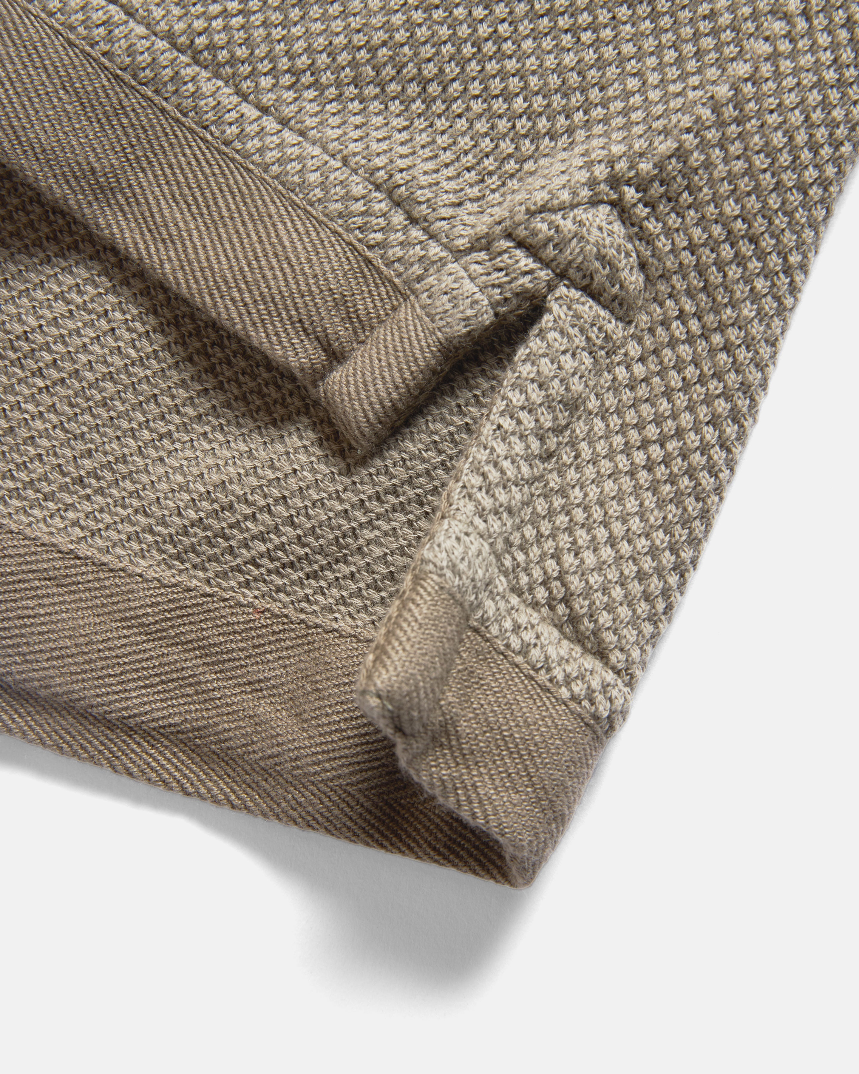 COTTAGE SS GIANT POLO - AGED SAGE COTTON PIQUE