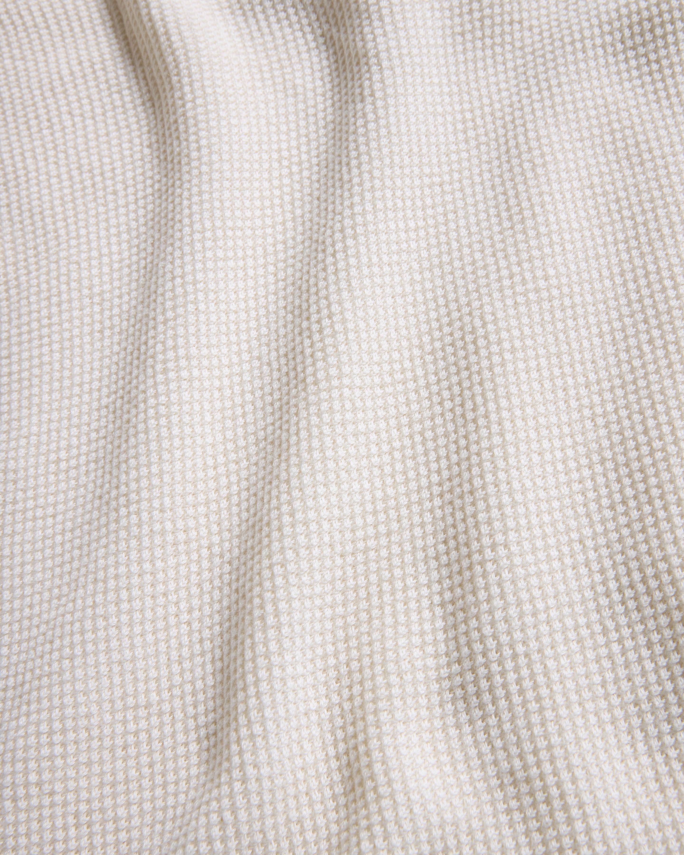 COTTAGE SS GIANT POLO - WHITE COTTON PIQUE