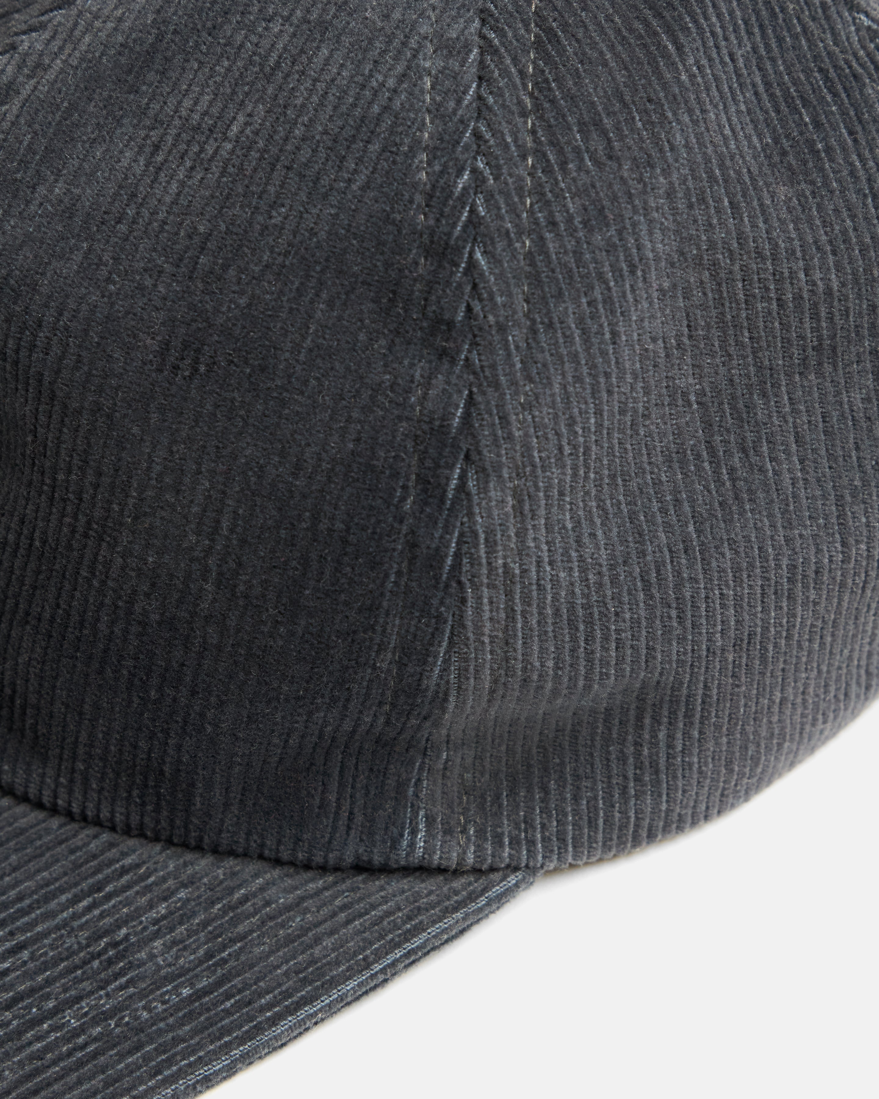STOWE DECONSTRUCTED FIVE PANEL HAT -FADED MIDNIGHT NAVY COTTON
