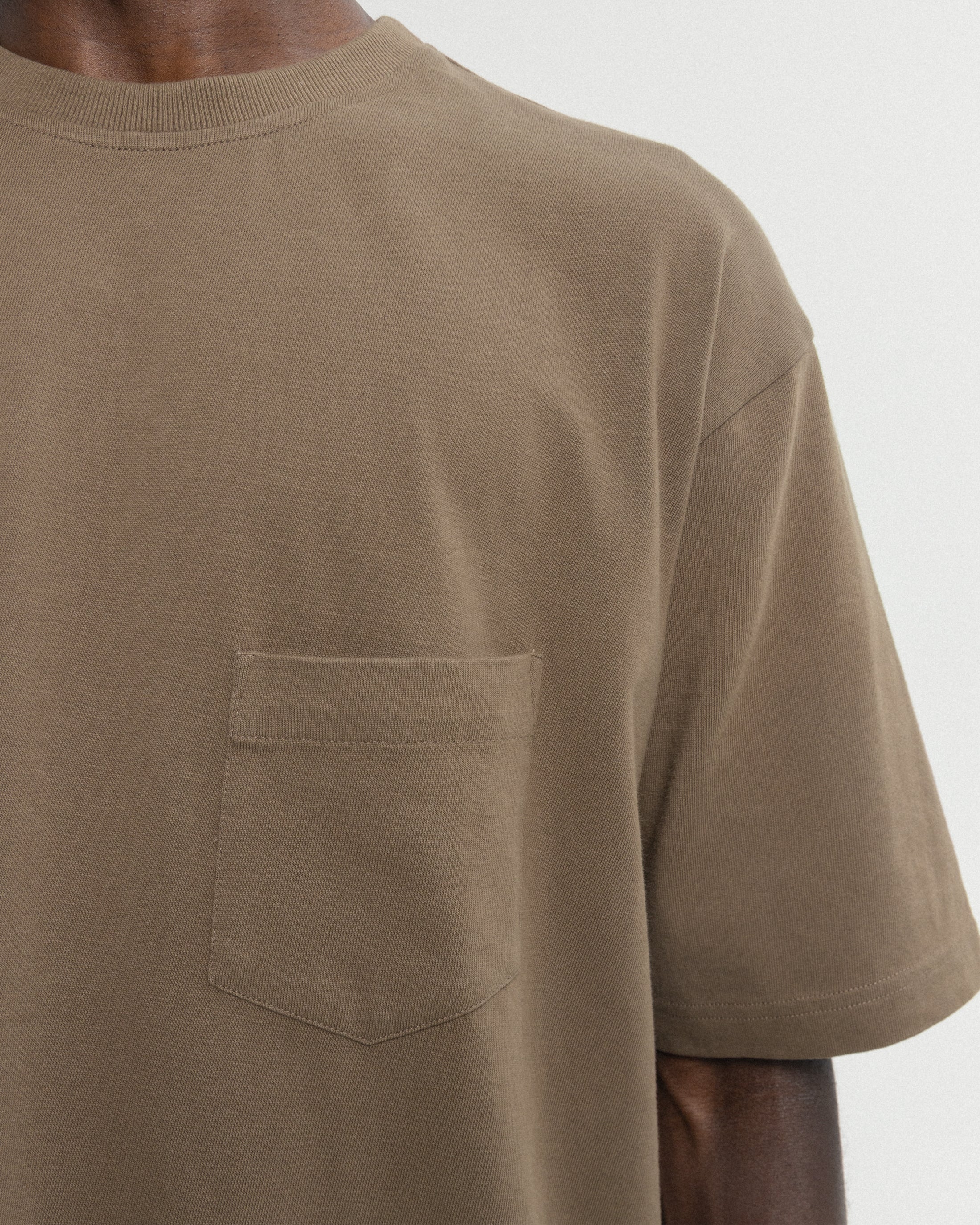IAN VINTAGE POCKET TEE - COYOTE 7.75 oz. ALL SEASON COTTON JERSEY