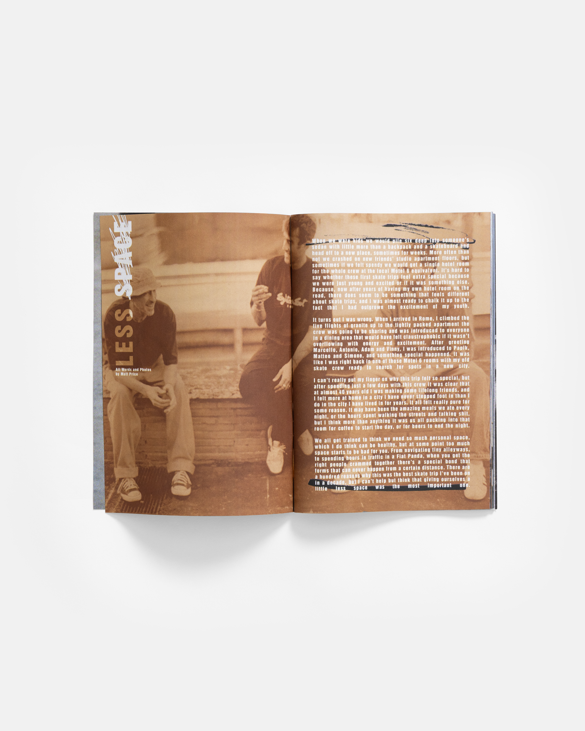 THE ROME SKATE ZINE BY MATT PRICE