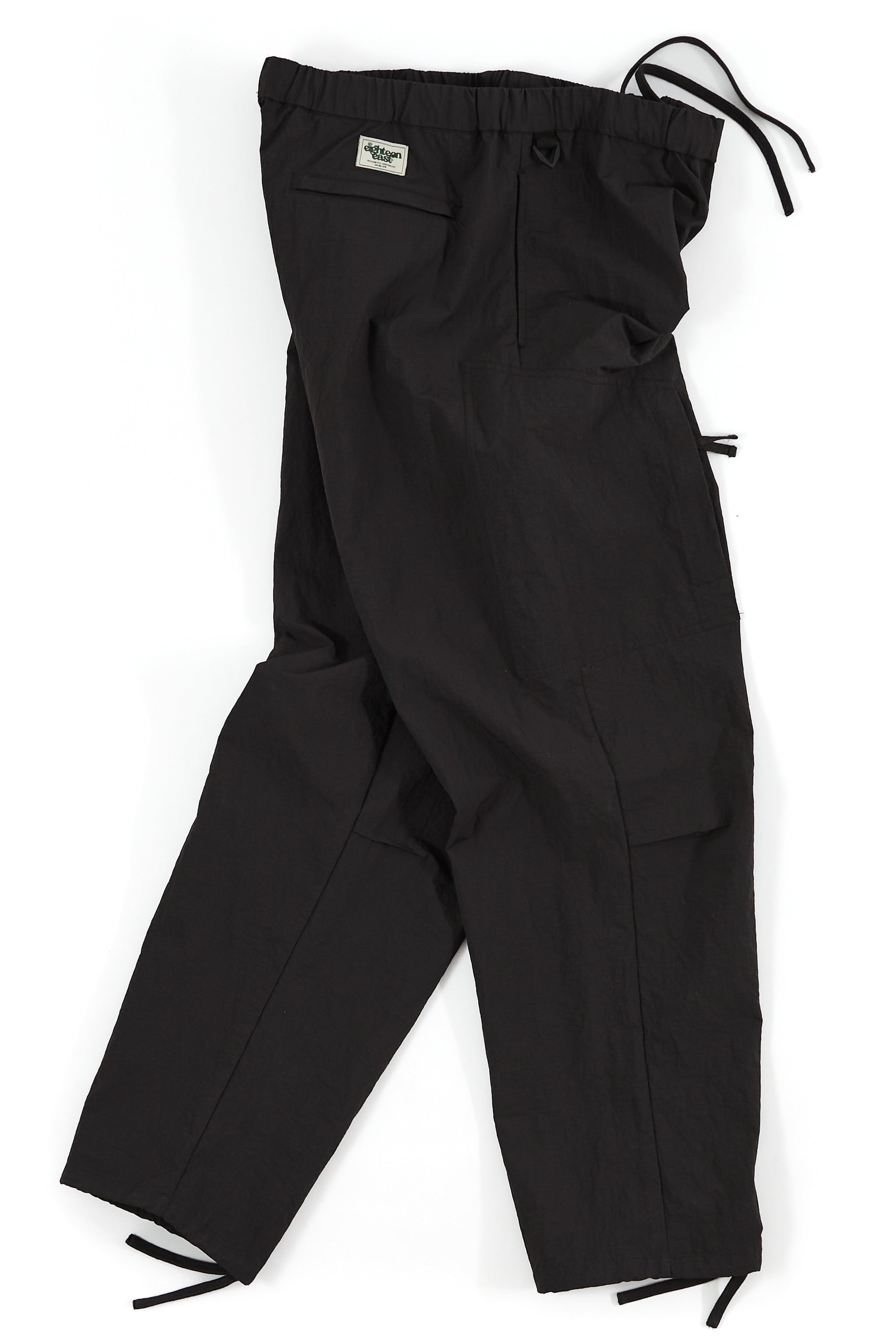 BENNY HIKING PANT - WASHED BLACK MATTE NYLON RIPSTOP