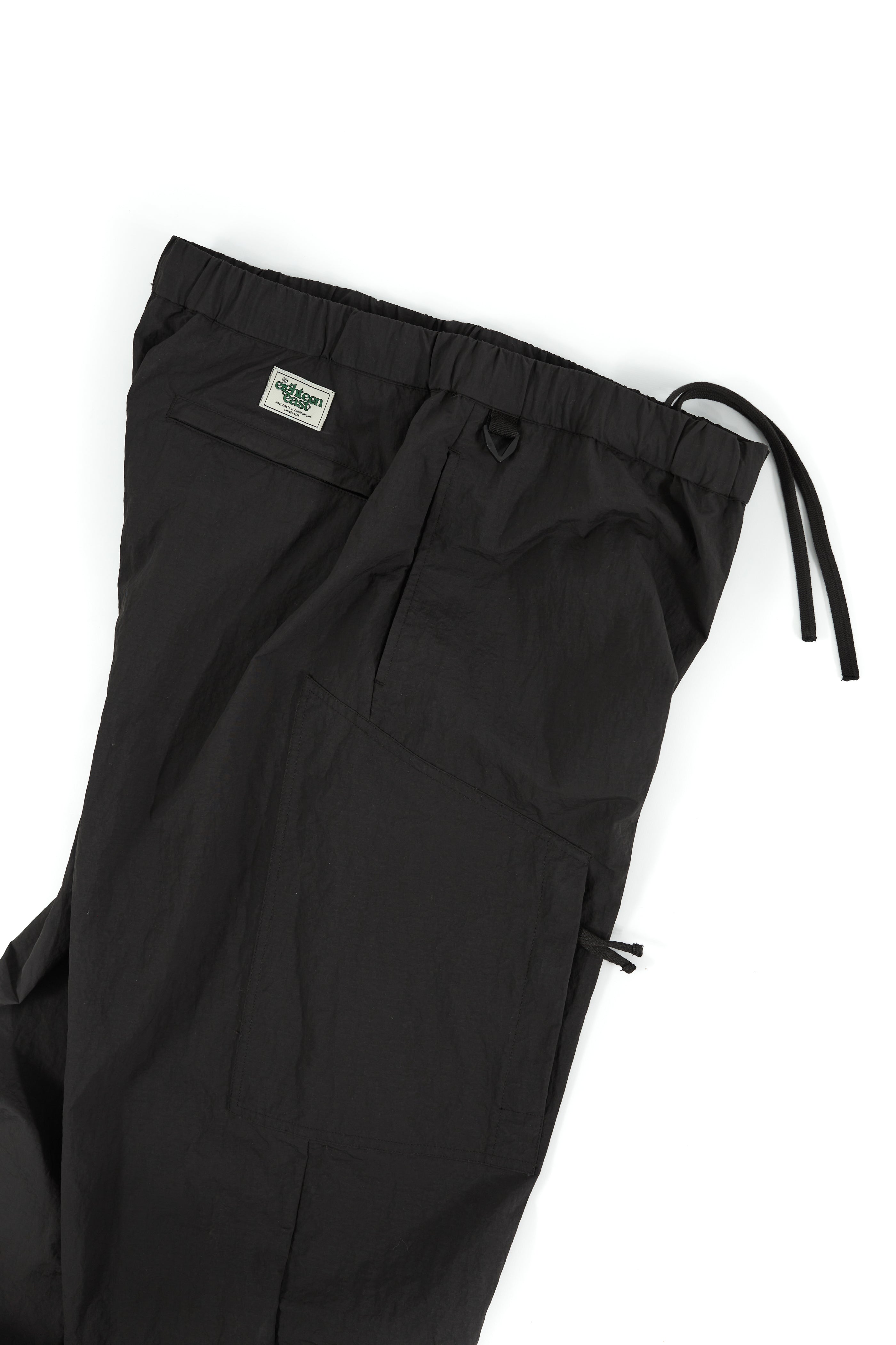 BENNY HIKING PANT - WASHED BLACK MATTE NYLON RIPSTOP